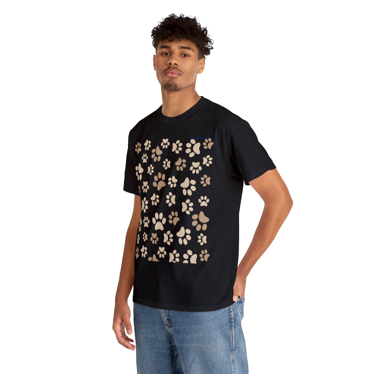 Dog Paws Unisex Heavy Cotton Tee