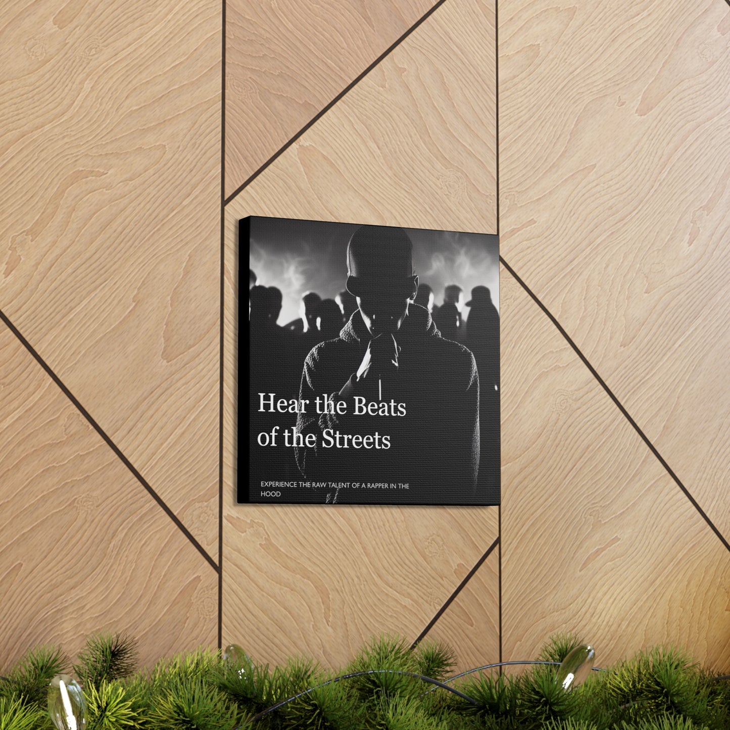 Smoov Street rapper Canvas Wall Art