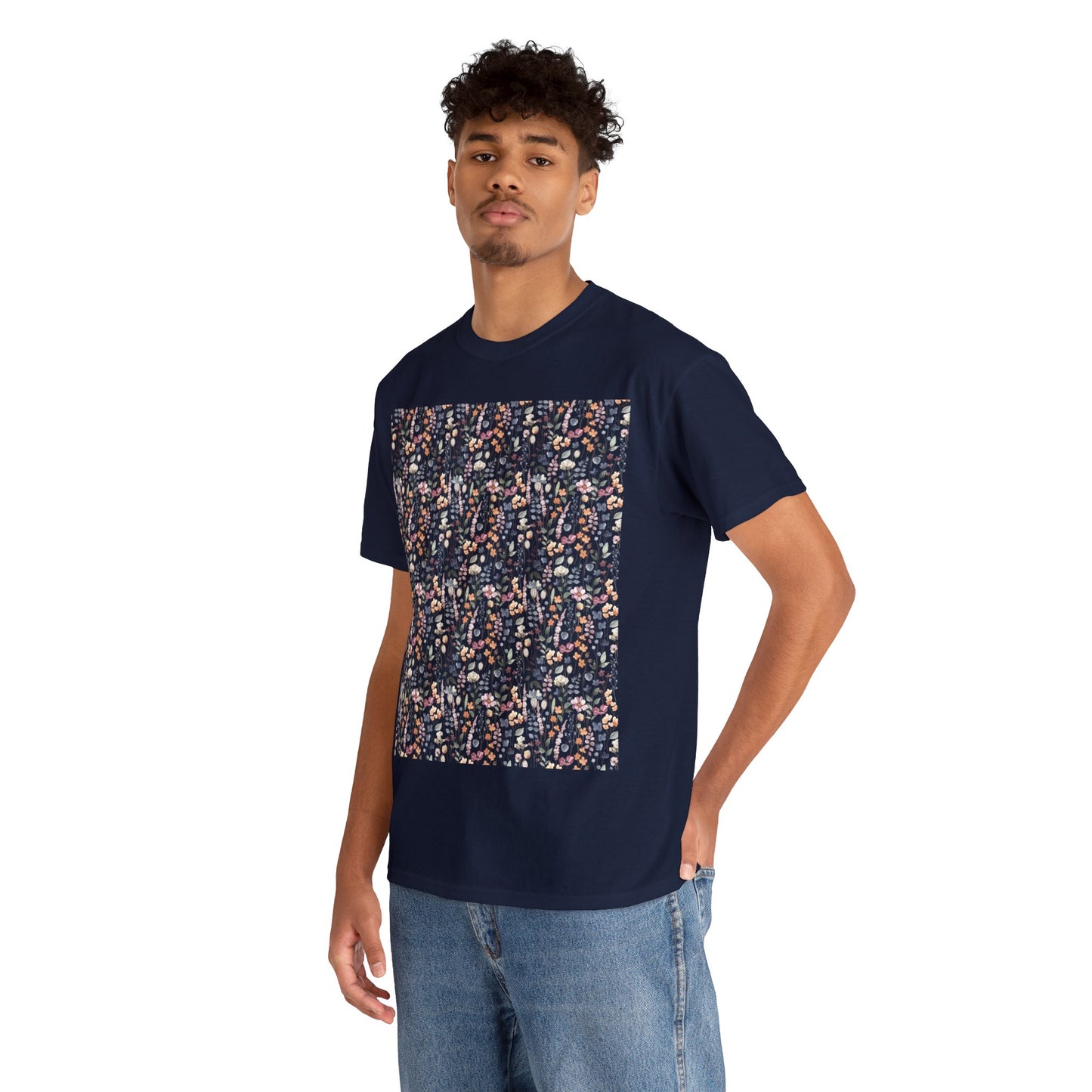 Flowers Unisex Heavy Cotton Tee