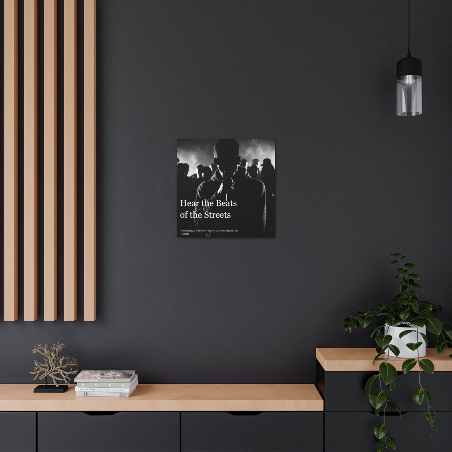 Smoov Street rapper Canvas Wall Art