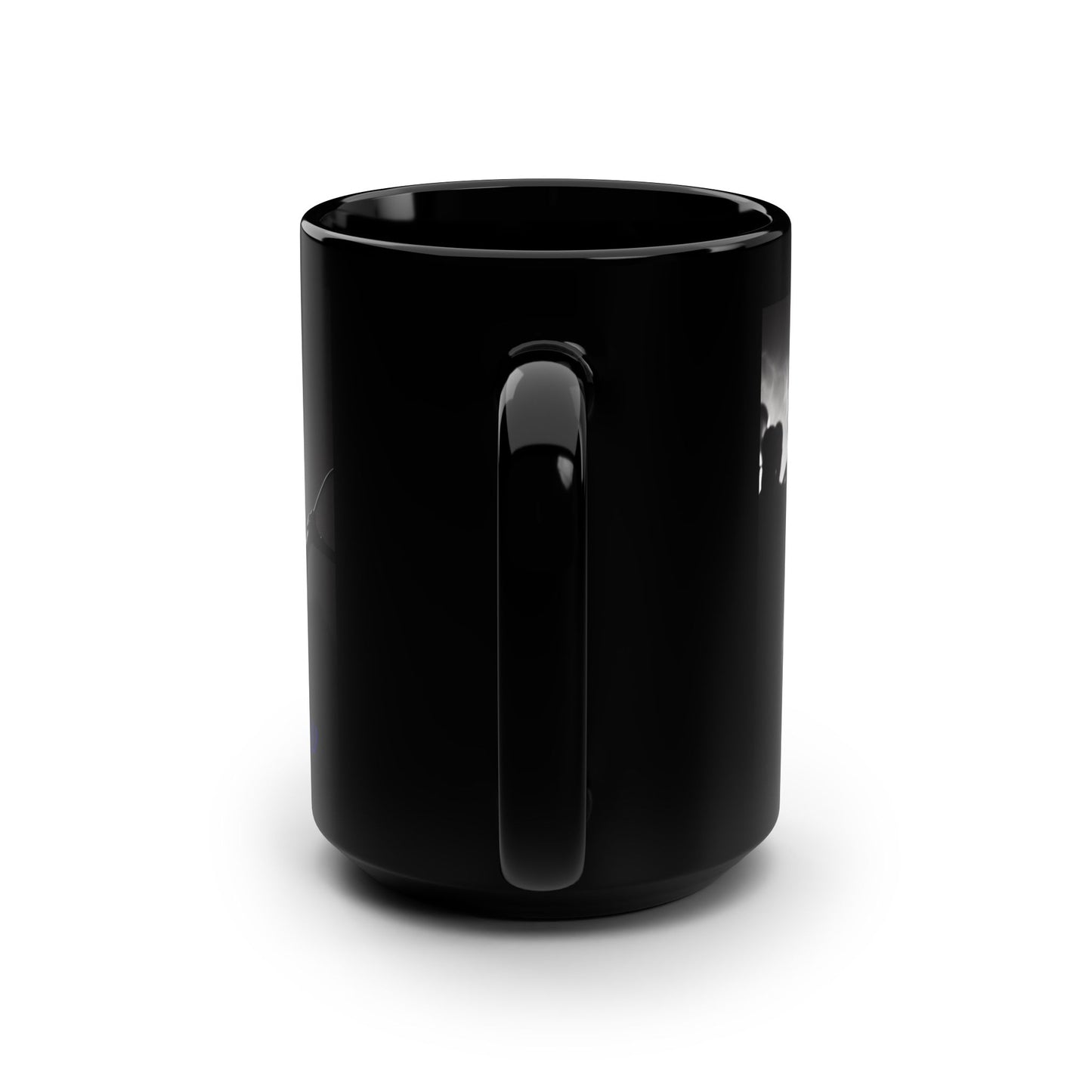 Coffee Mug - Smooth Rapper Design, 15oz Black Mug