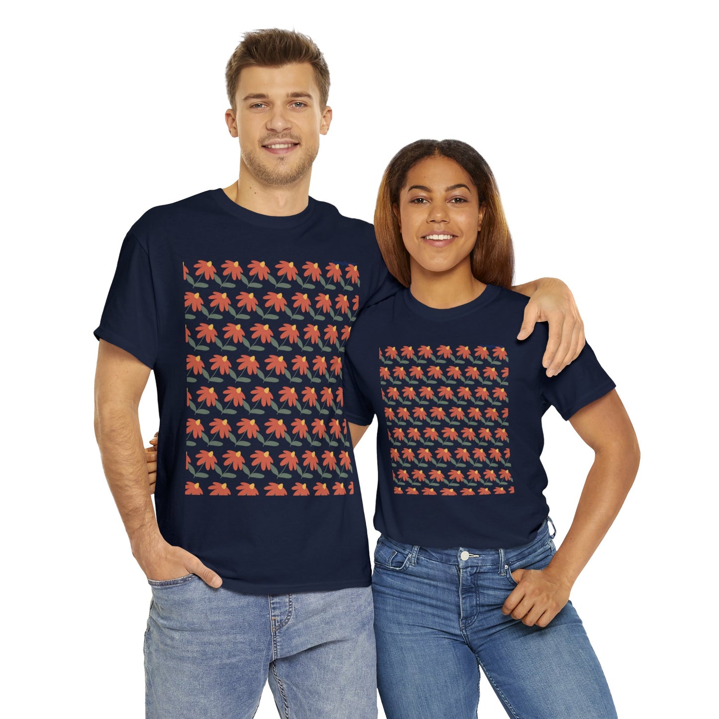 Flower Unisex Heavy Cotton Tee