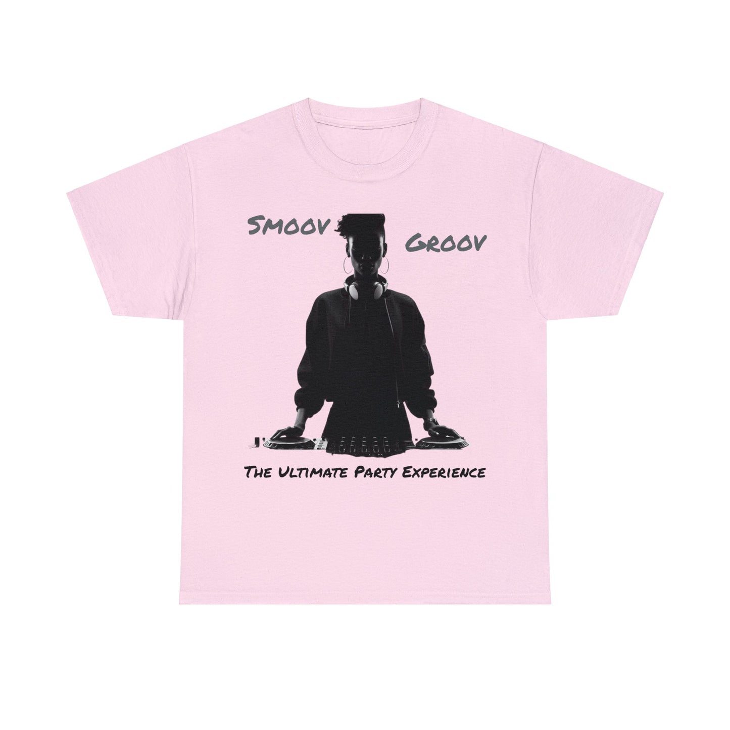 Smoov Groov Black Artist DJ Unisex Heavy Cotton T-Shirt