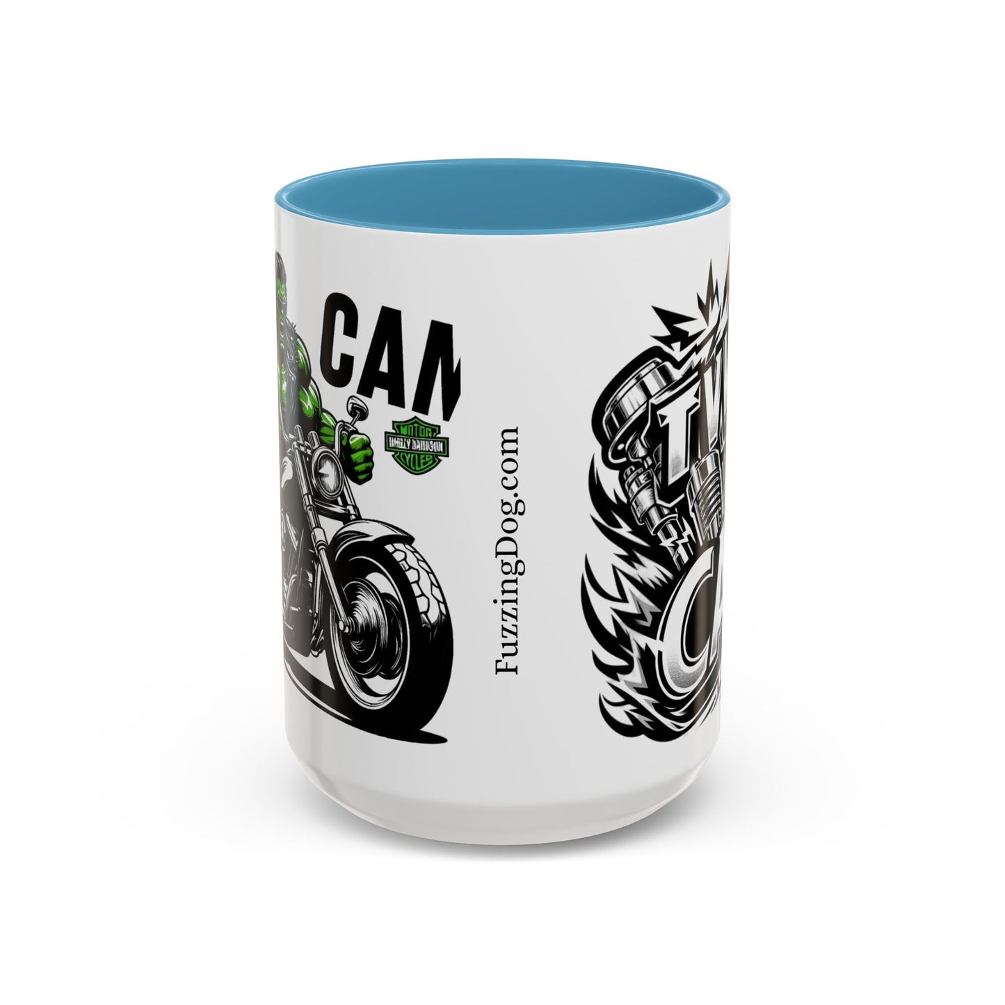 Twin Cam Biker White Mug - 15oz