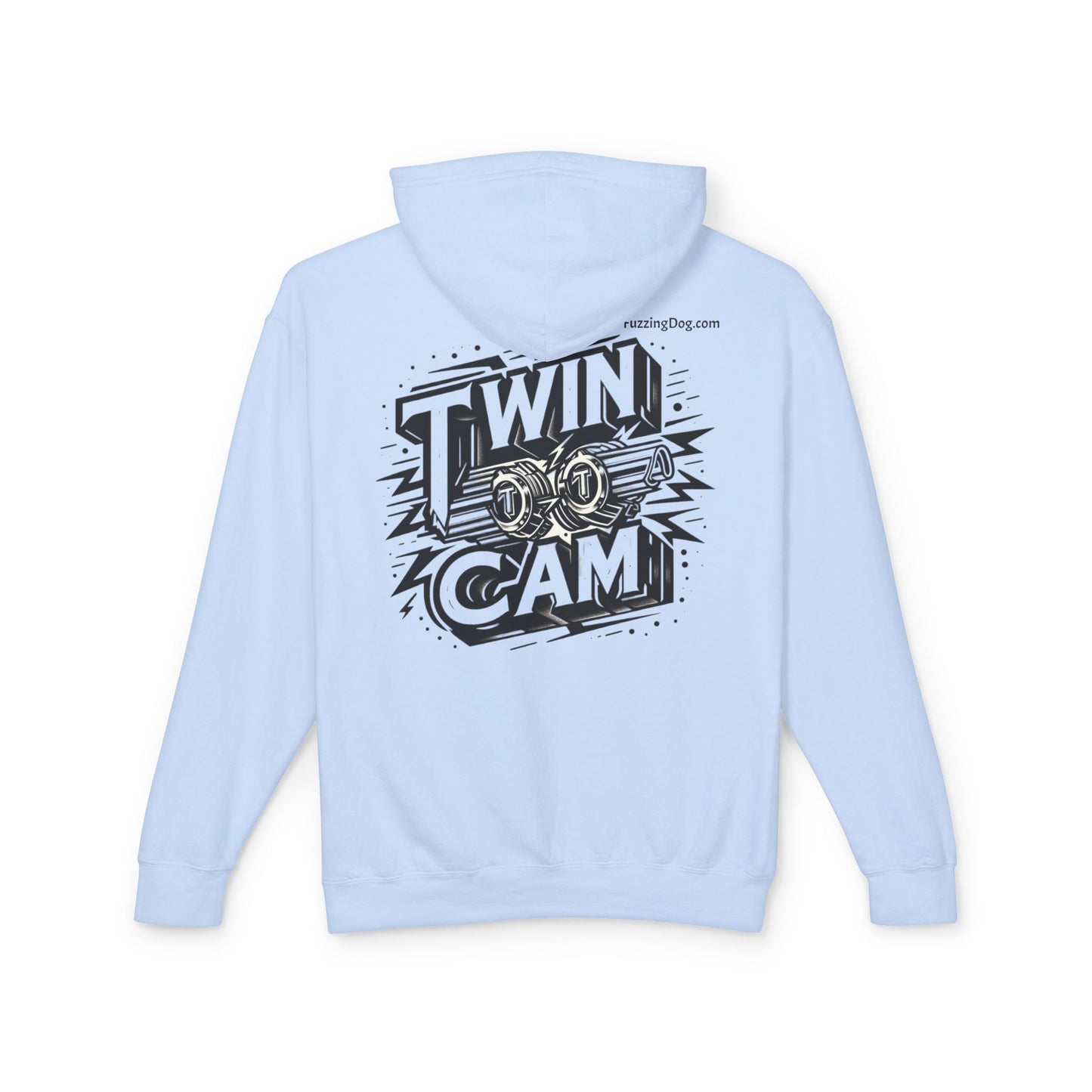 Twin Cam Motor Lightweight Hoodie - Cotton