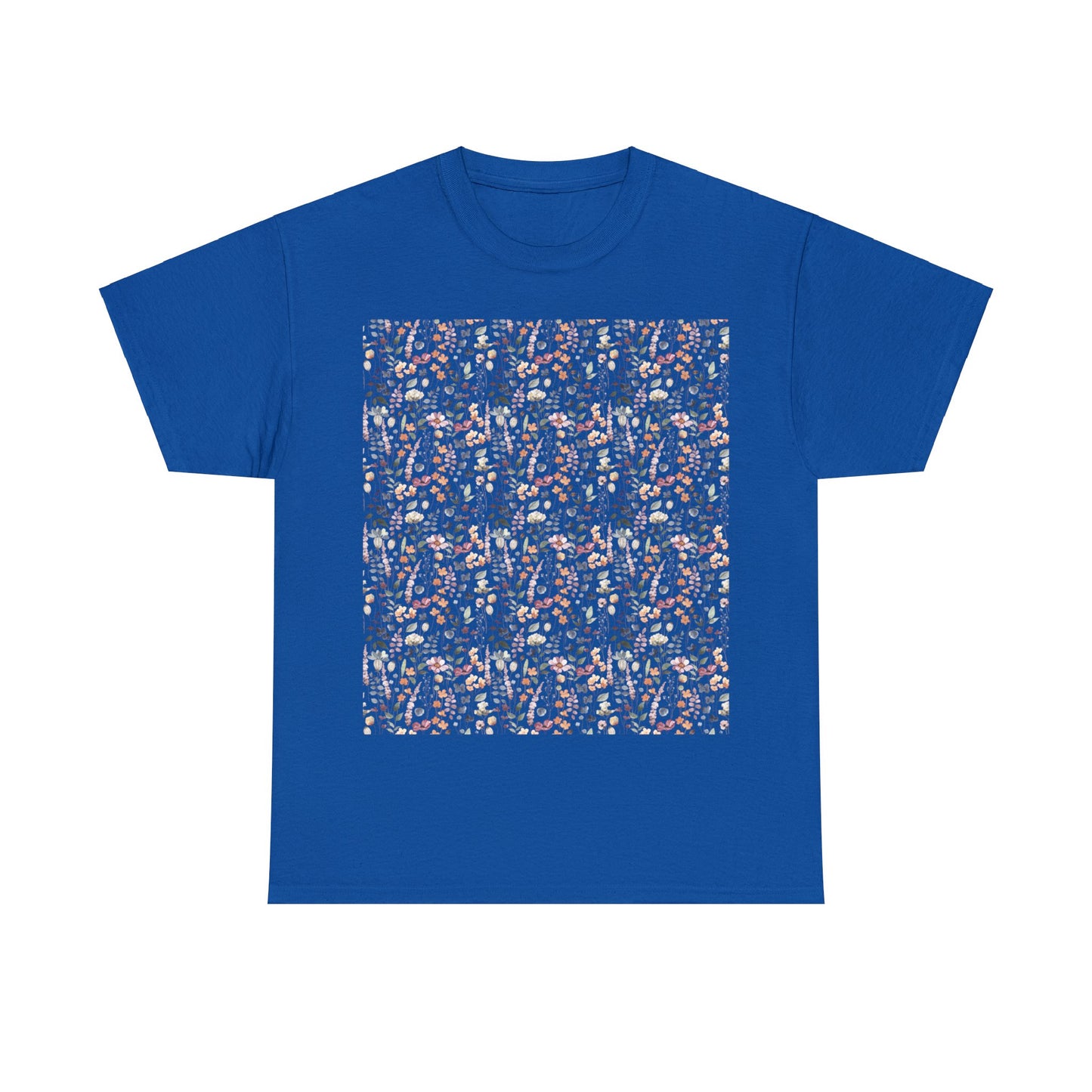 Flowers Unisex Heavy Cotton Tee