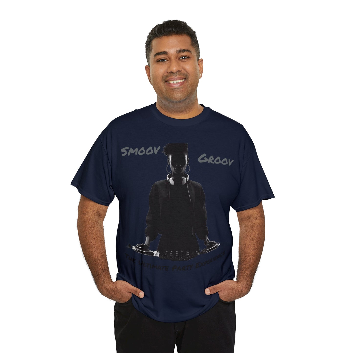 Smoov Groov Black Artist DJ Unisex Heavy Cotton T-Shirt