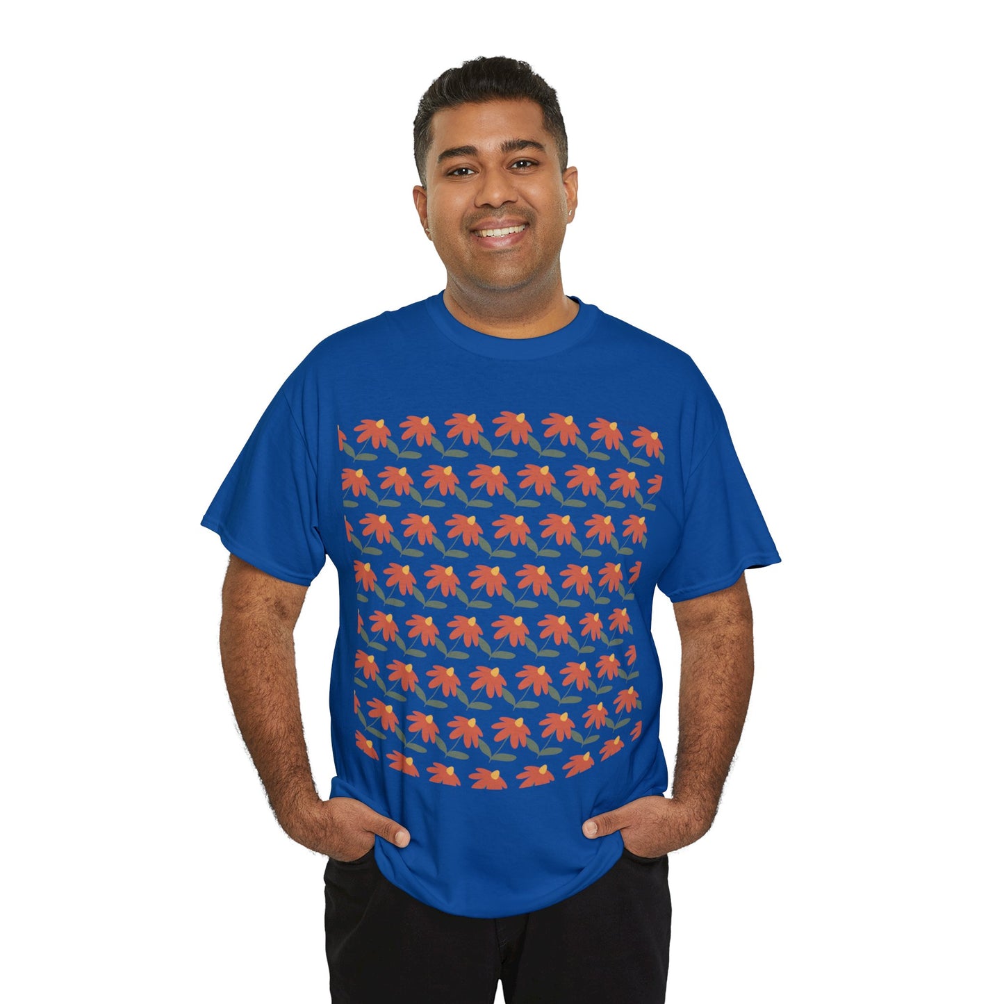 Flower Unisex Heavy Cotton Tee