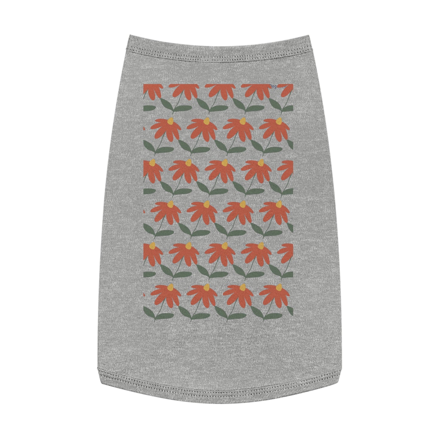 Flower Pet Tank Top.