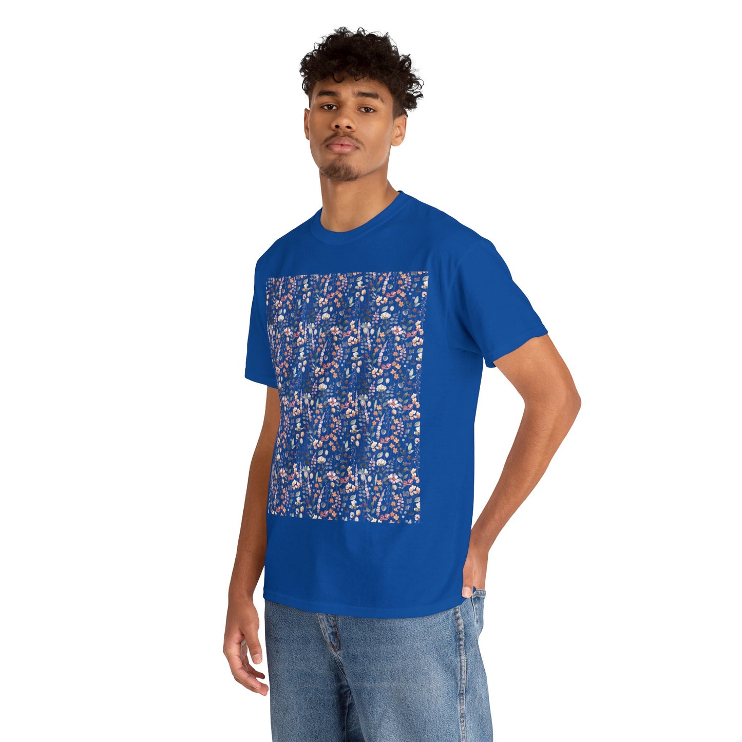 Flowers Unisex Heavy Cotton Tee