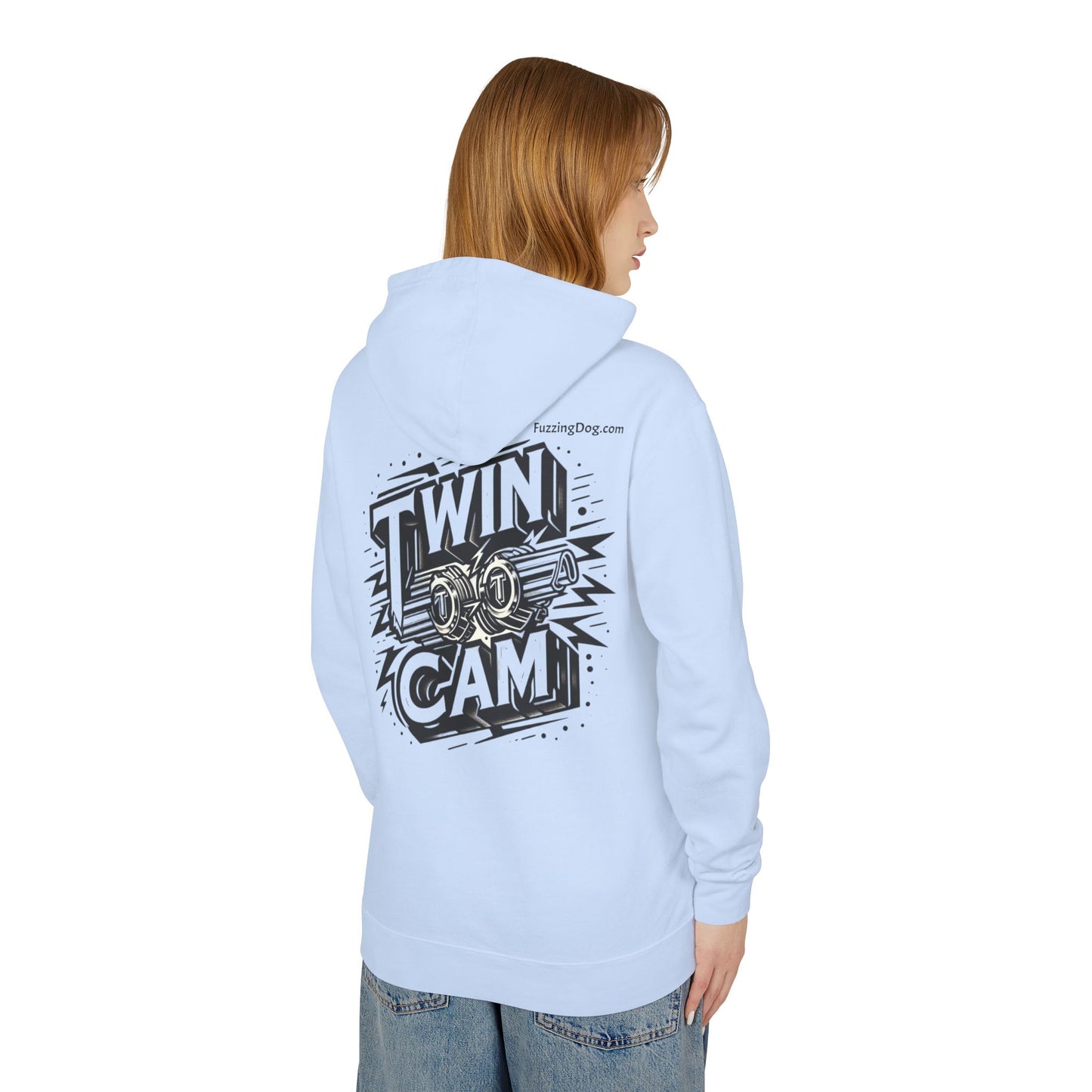 Twin Cam Motor Lightweight Hoodie - Cotton