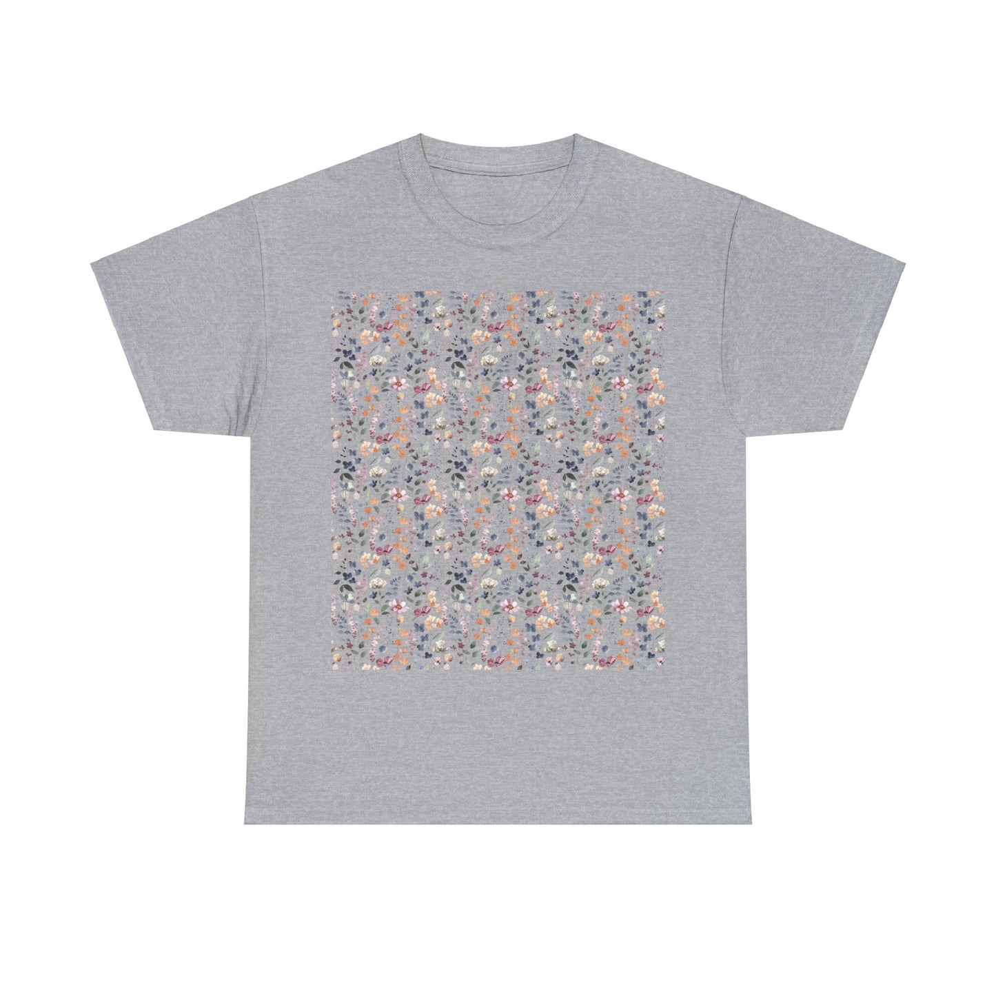 Flowers Unisex Heavy Cotton Tee