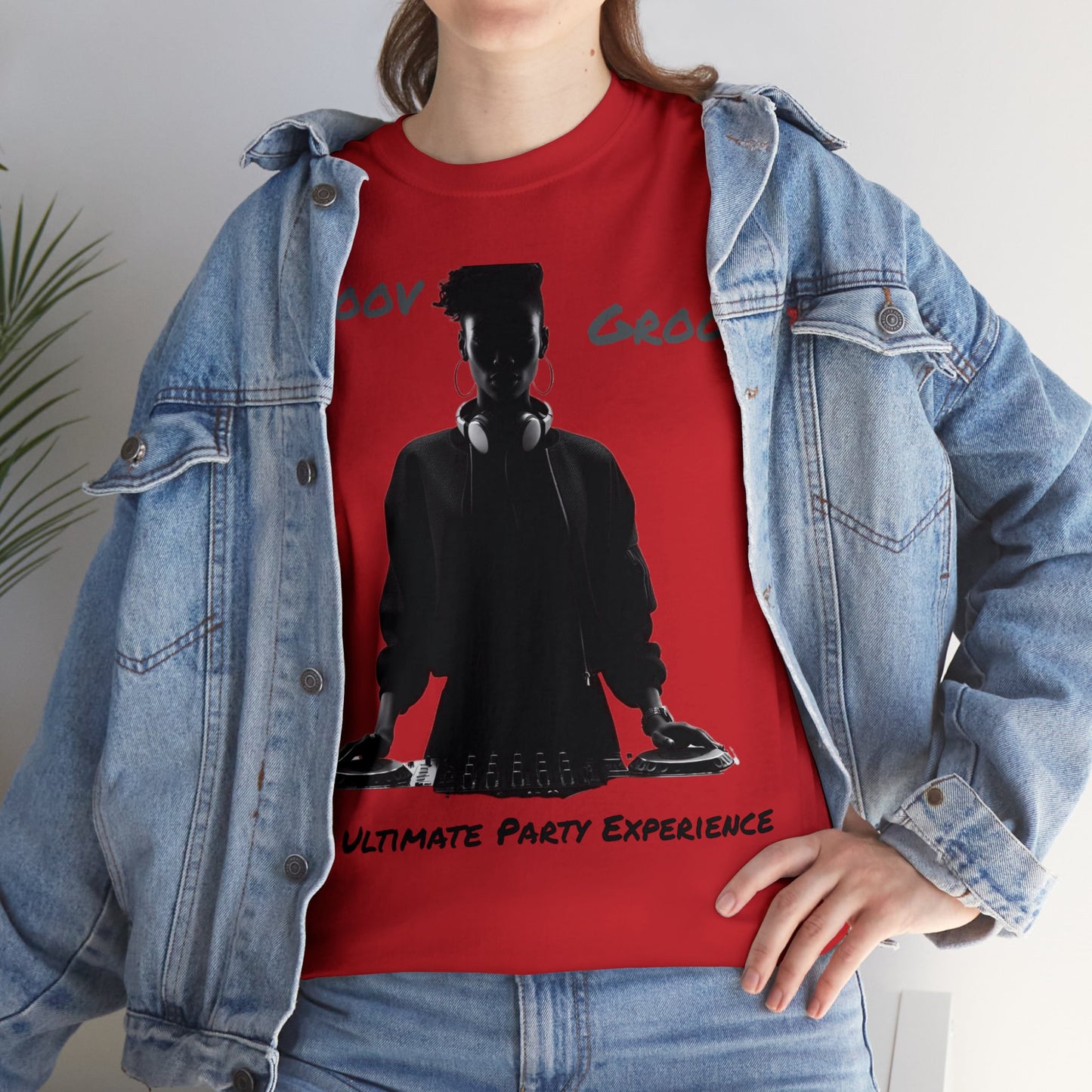 Smoov Groov Black Artist DJ Unisex Heavy Cotton T-Shirt