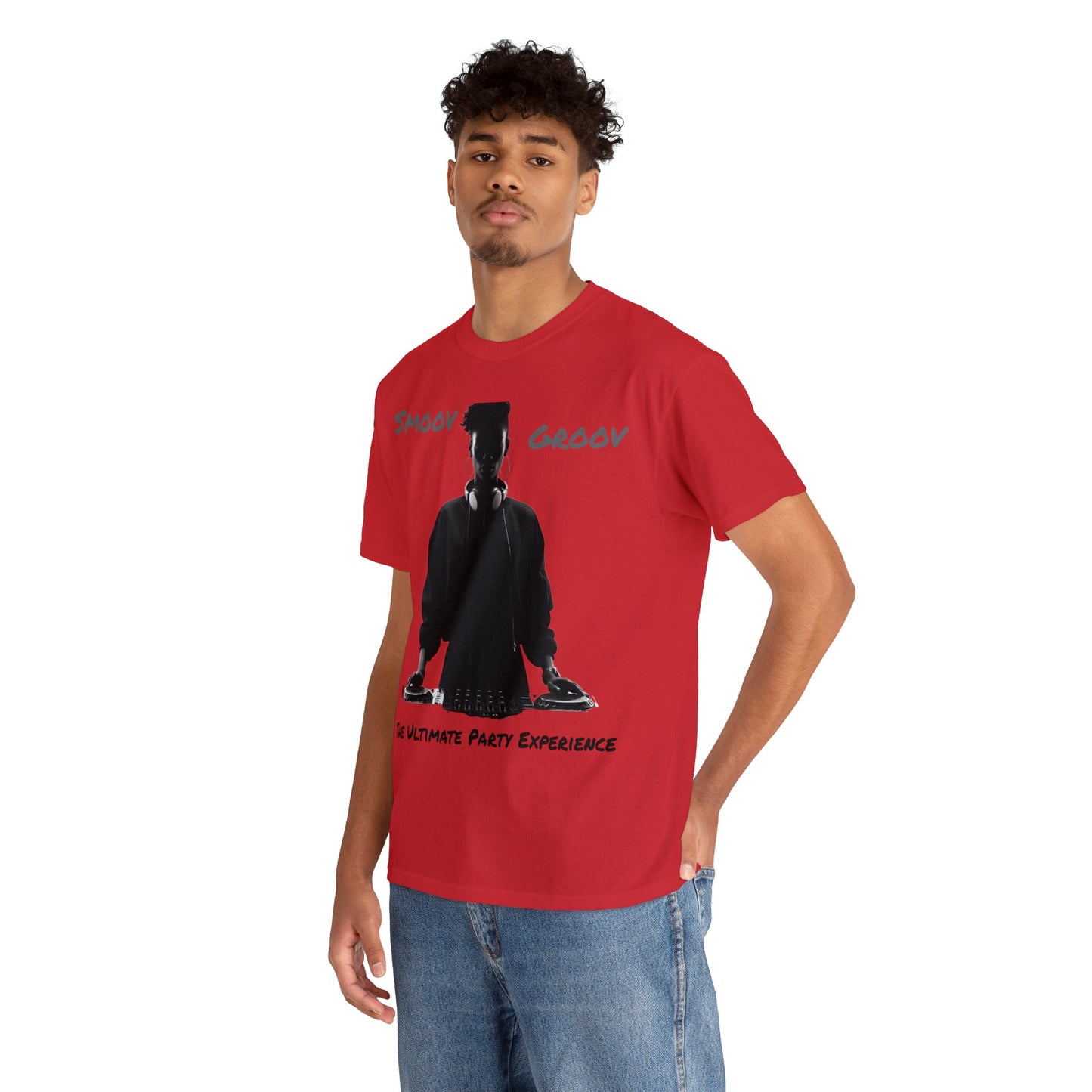 Smoov Groov Black Artist DJ Unisex Heavy Cotton T-Shirt