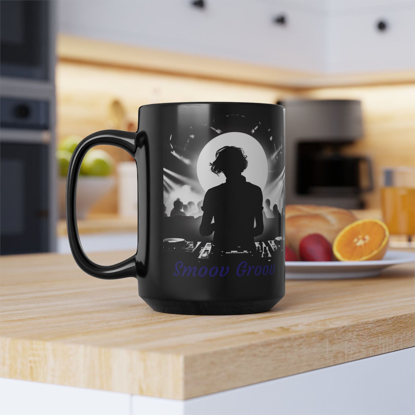 Smoov Groov Coffee Mug Artist Black Mug 15oz