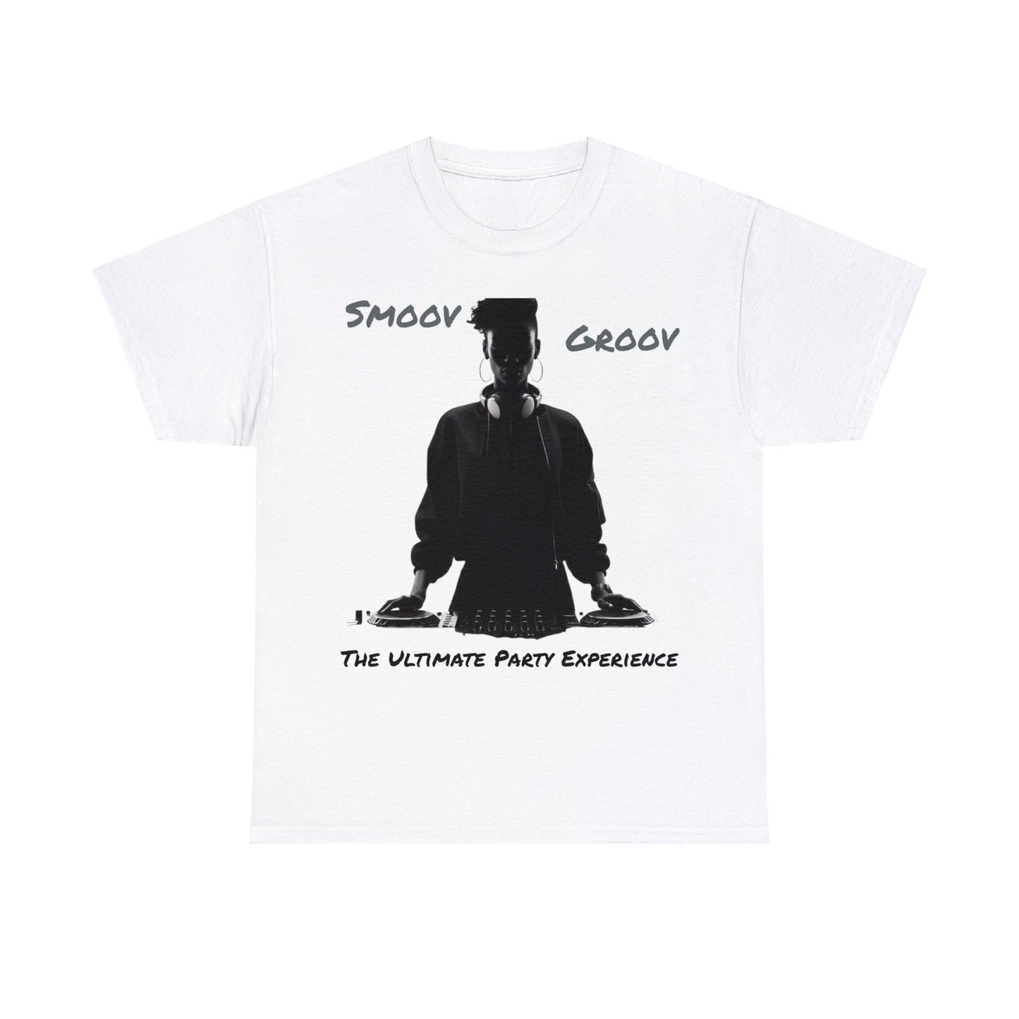 Smoov Groov Black Artist DJ Unisex Heavy Cotton T-Shirt