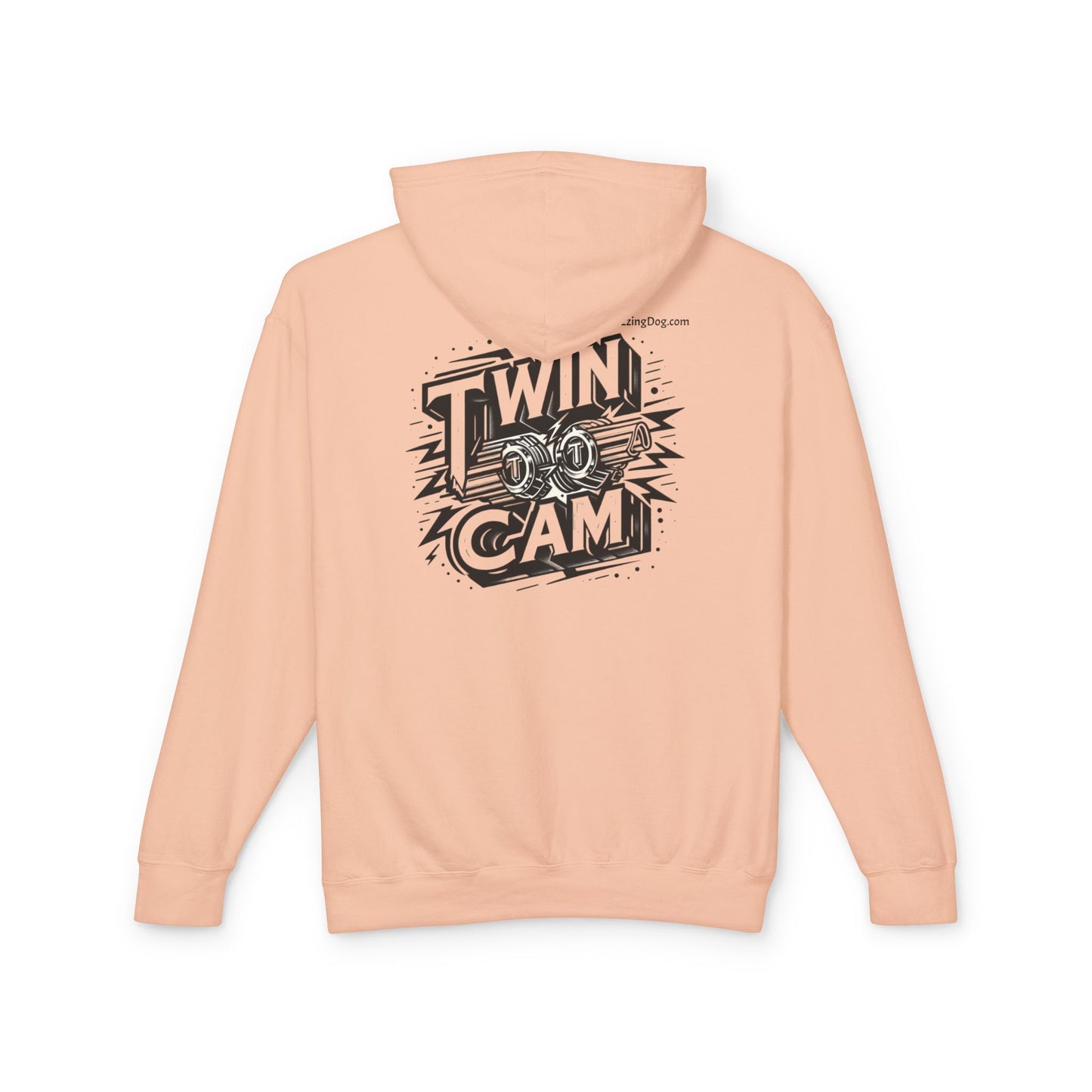 Twin Cam Motor Lightweight Hoodie - Cotton