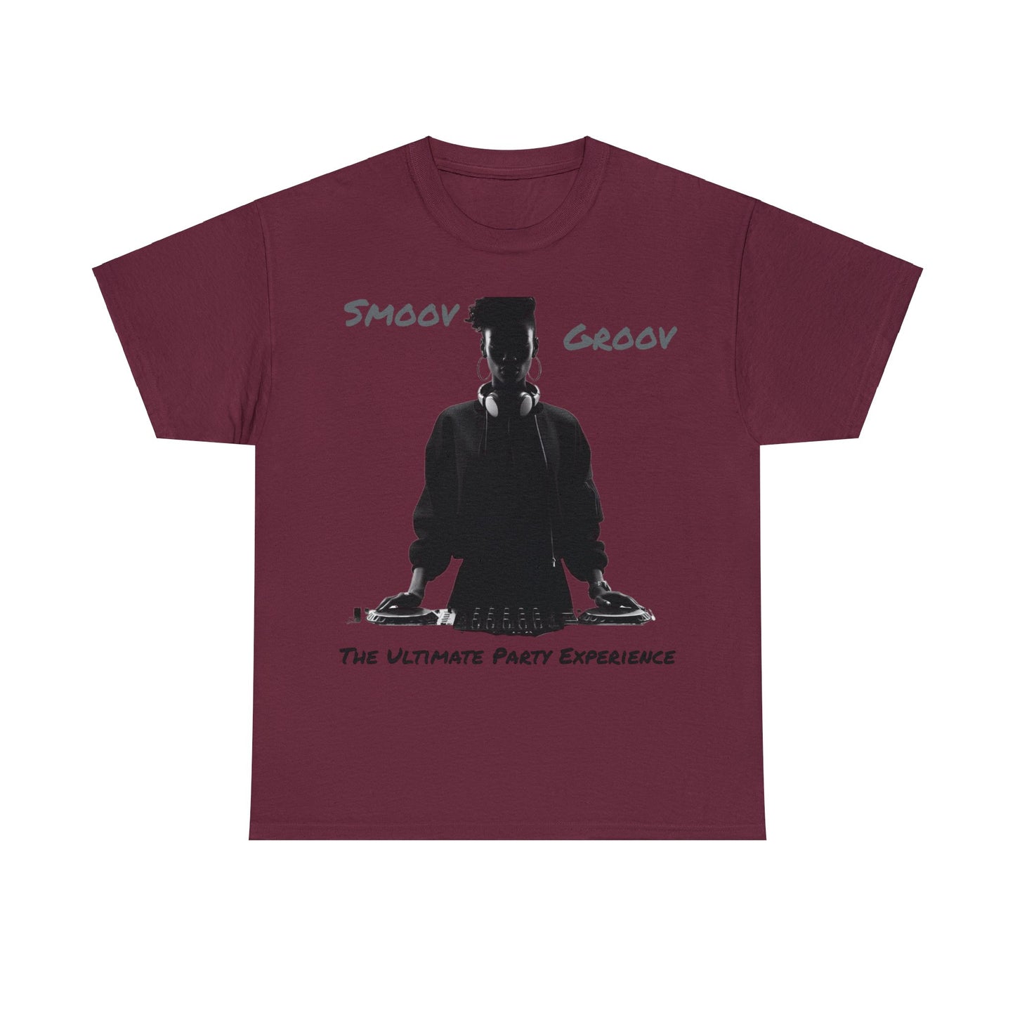 Smoov Groov Black Artist DJ Unisex Heavy Cotton T-Shirt