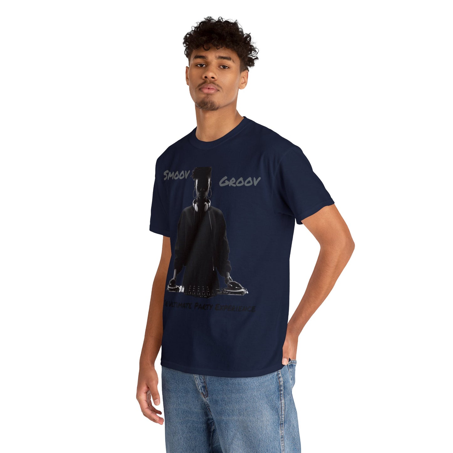 Smoov Groov Black Artist DJ Unisex Heavy Cotton T-Shirt