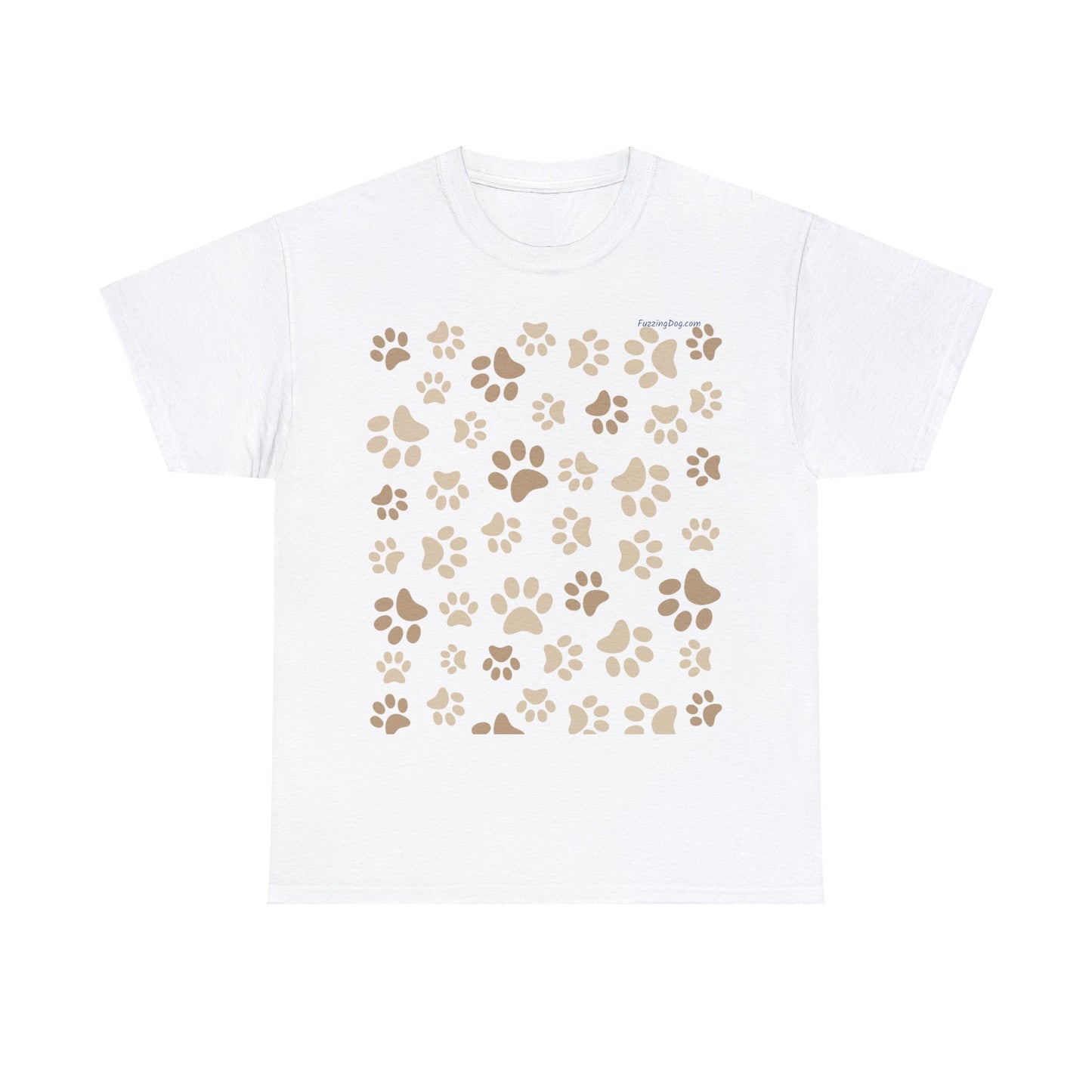 Dog Paws Unisex Heavy Cotton Tee