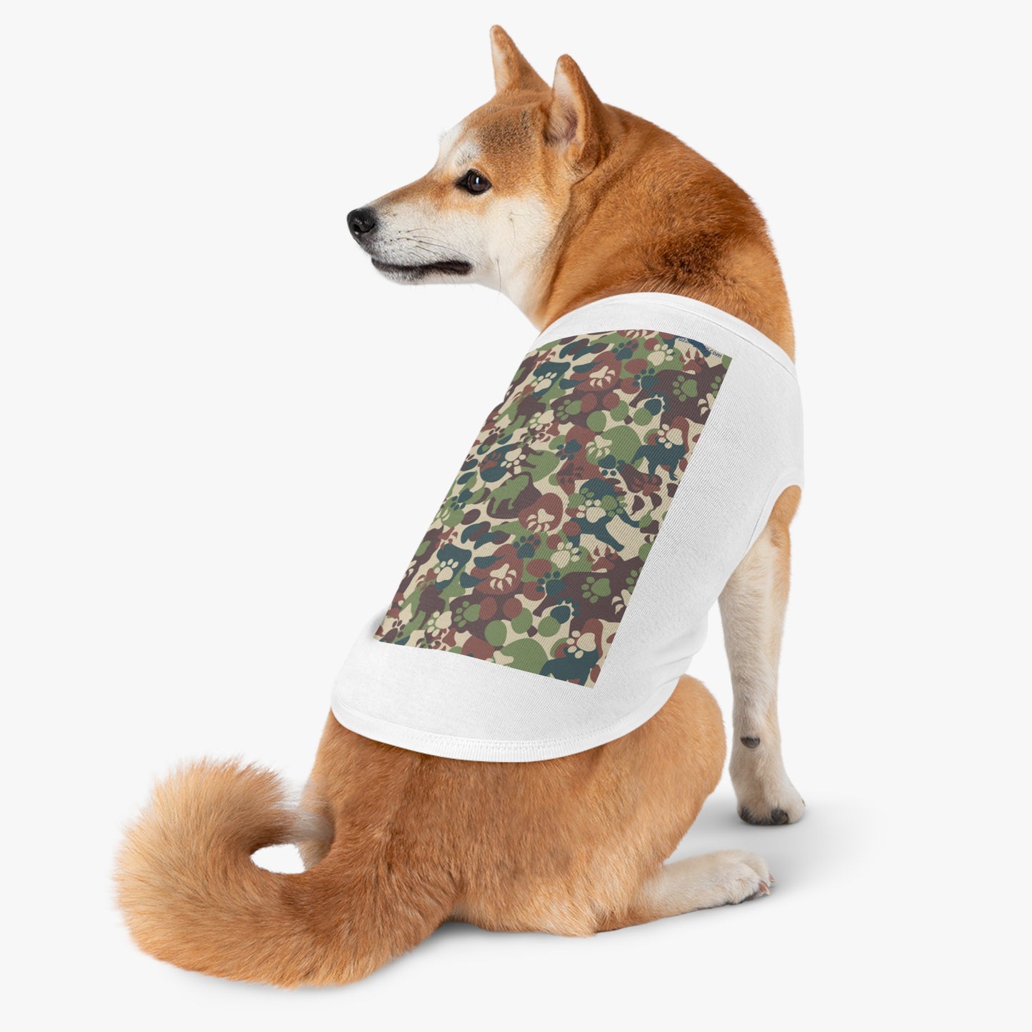 Camo Pet Tank Top.