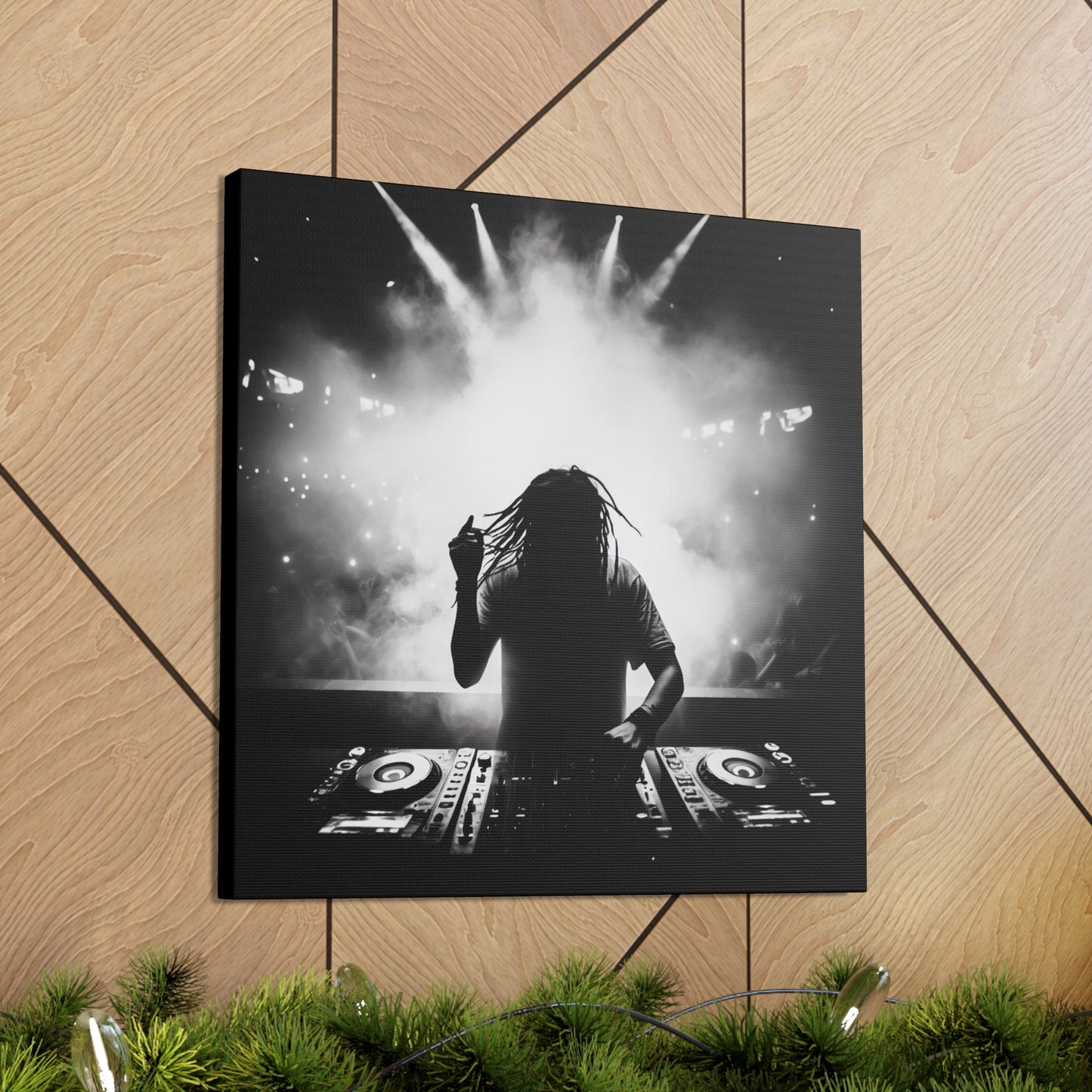 Smoov Club DJ Canvas Wall Art