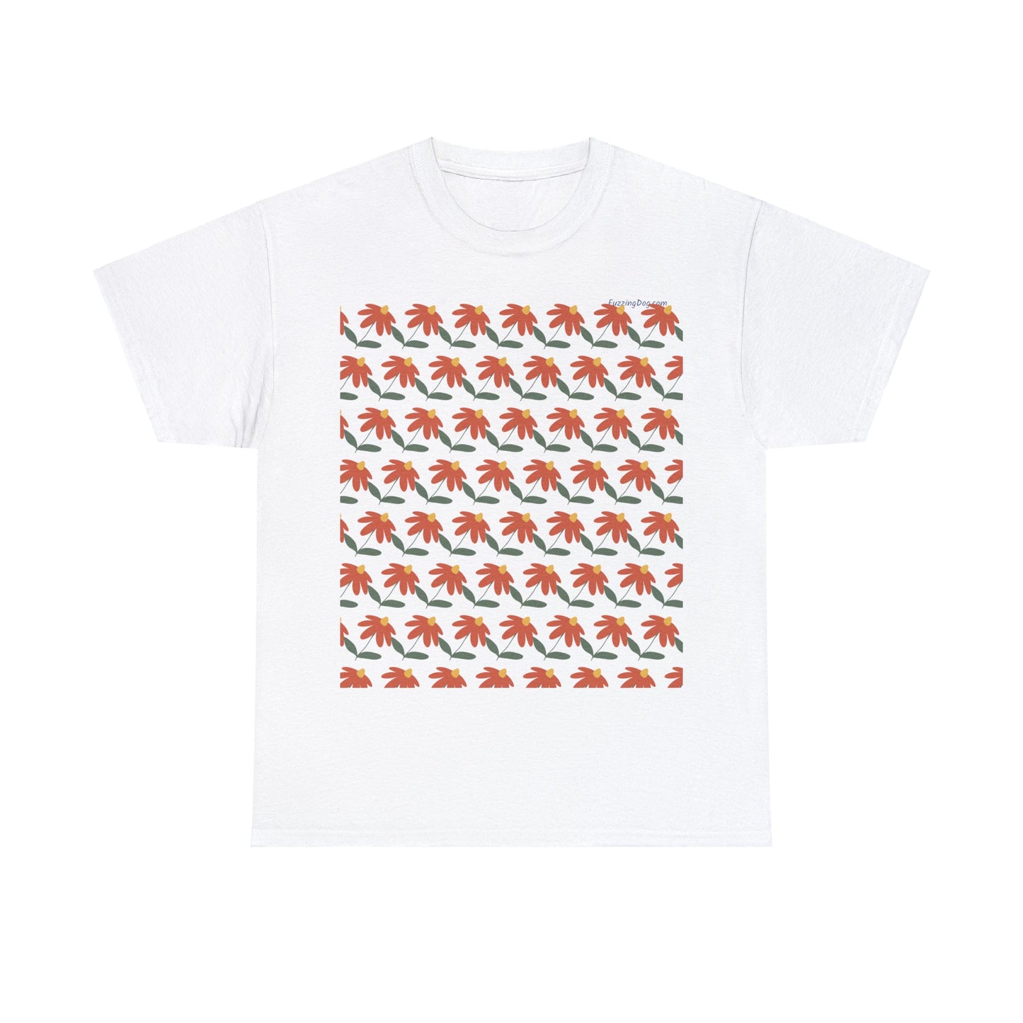 Flower Unisex Heavy Cotton Tee