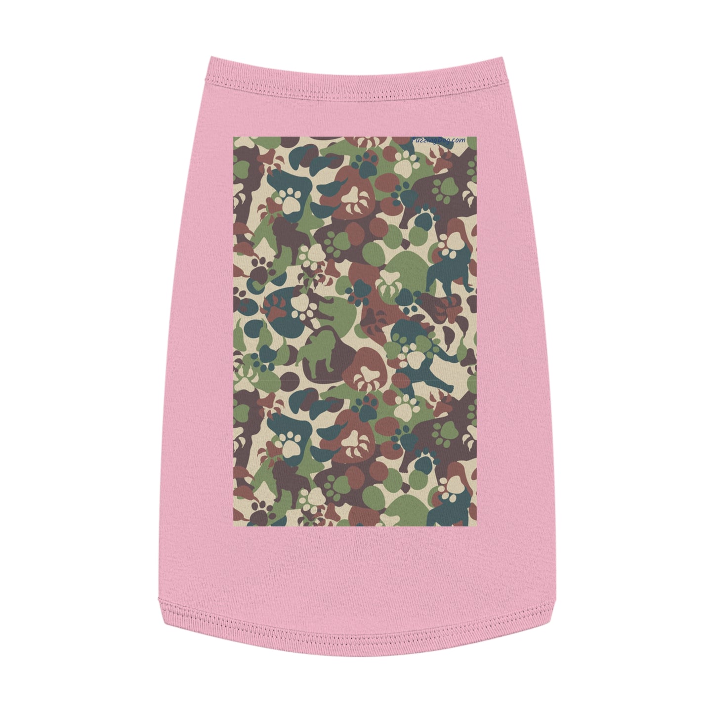 Camo Pet Tank Top.
