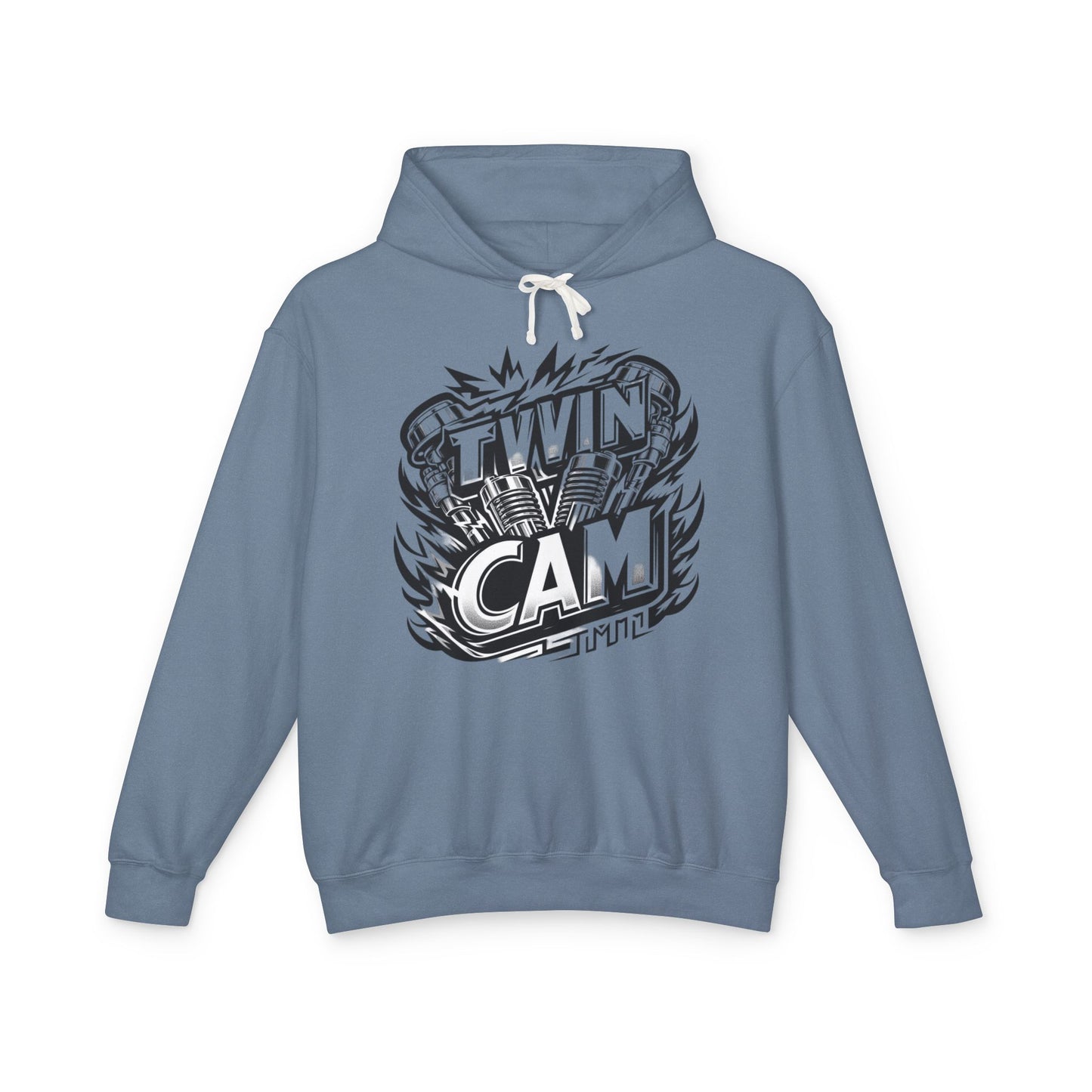 Twin Cam Motor Lightweight Hoodie - Cotton
