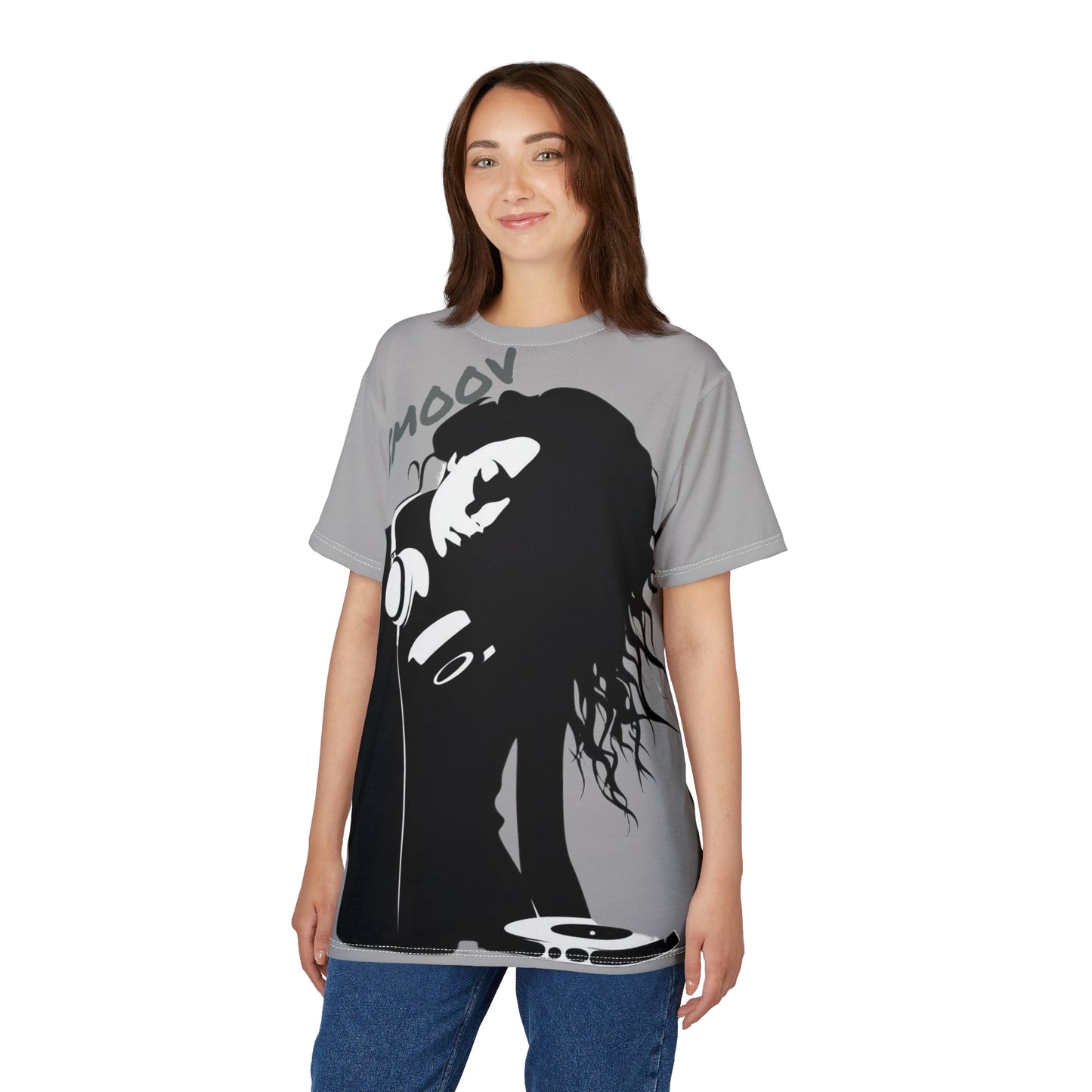 Smoov Groov Back Unisex Cut & Sew Tee (AOP)