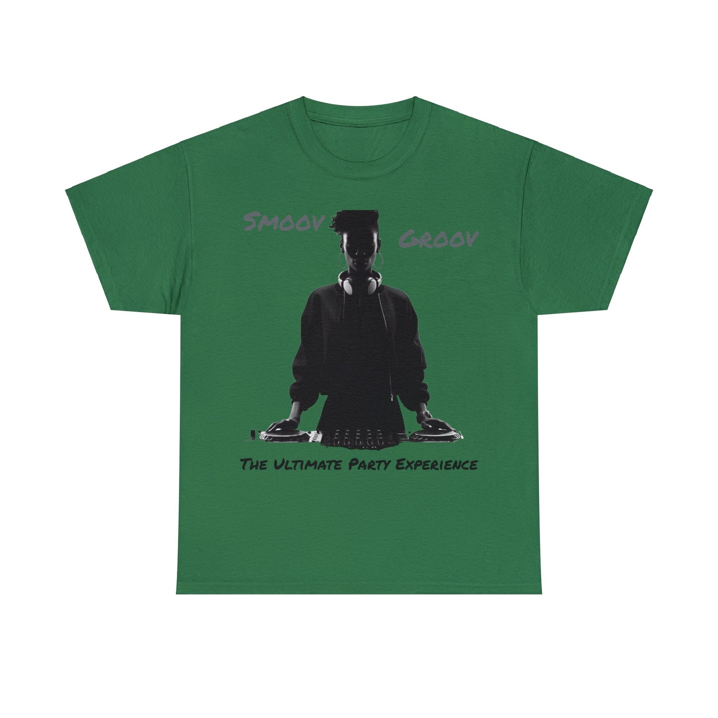 Smoov Groov Black Artist DJ Unisex Heavy Cotton T-Shirt