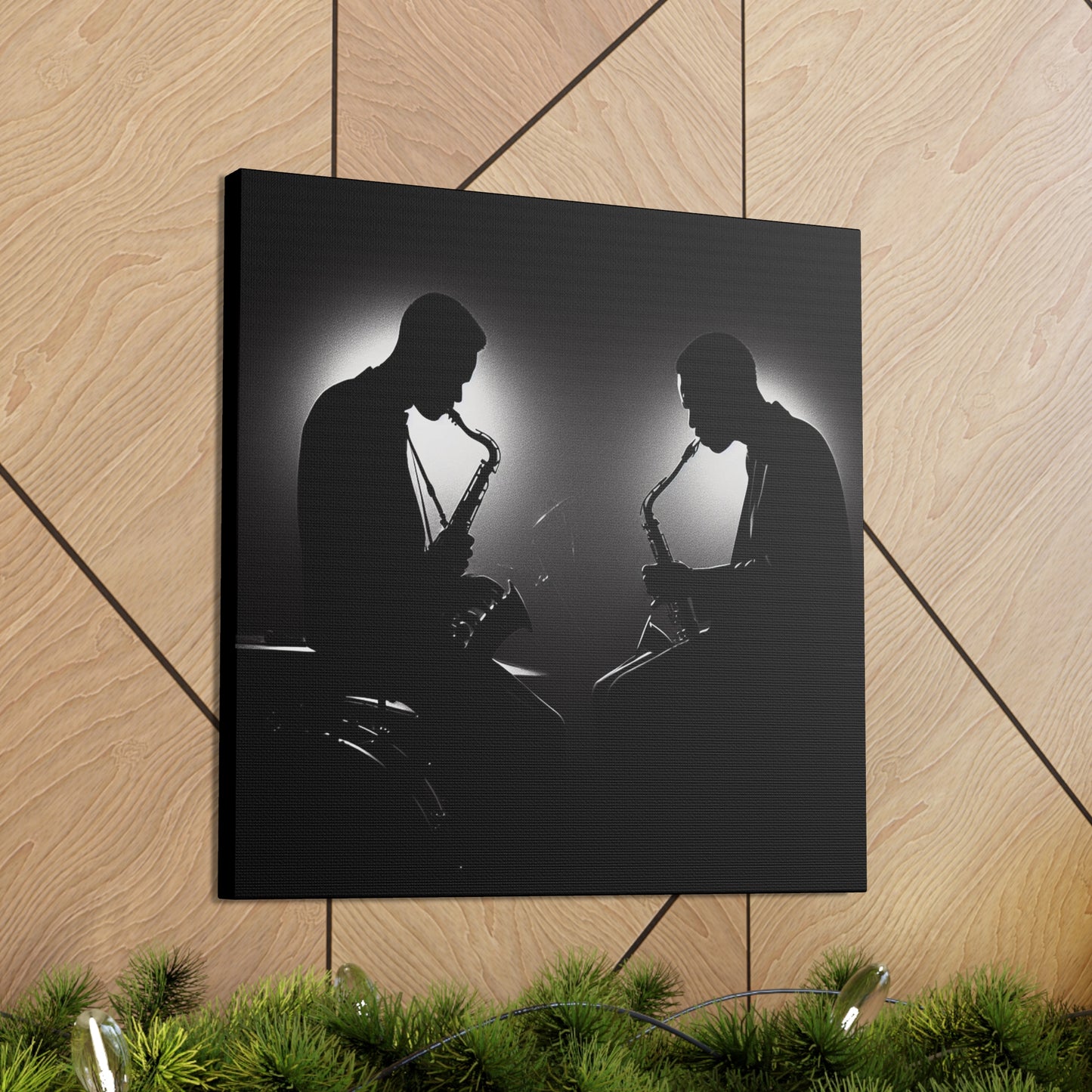 Smoov Jazz sax Canvas Wall Art