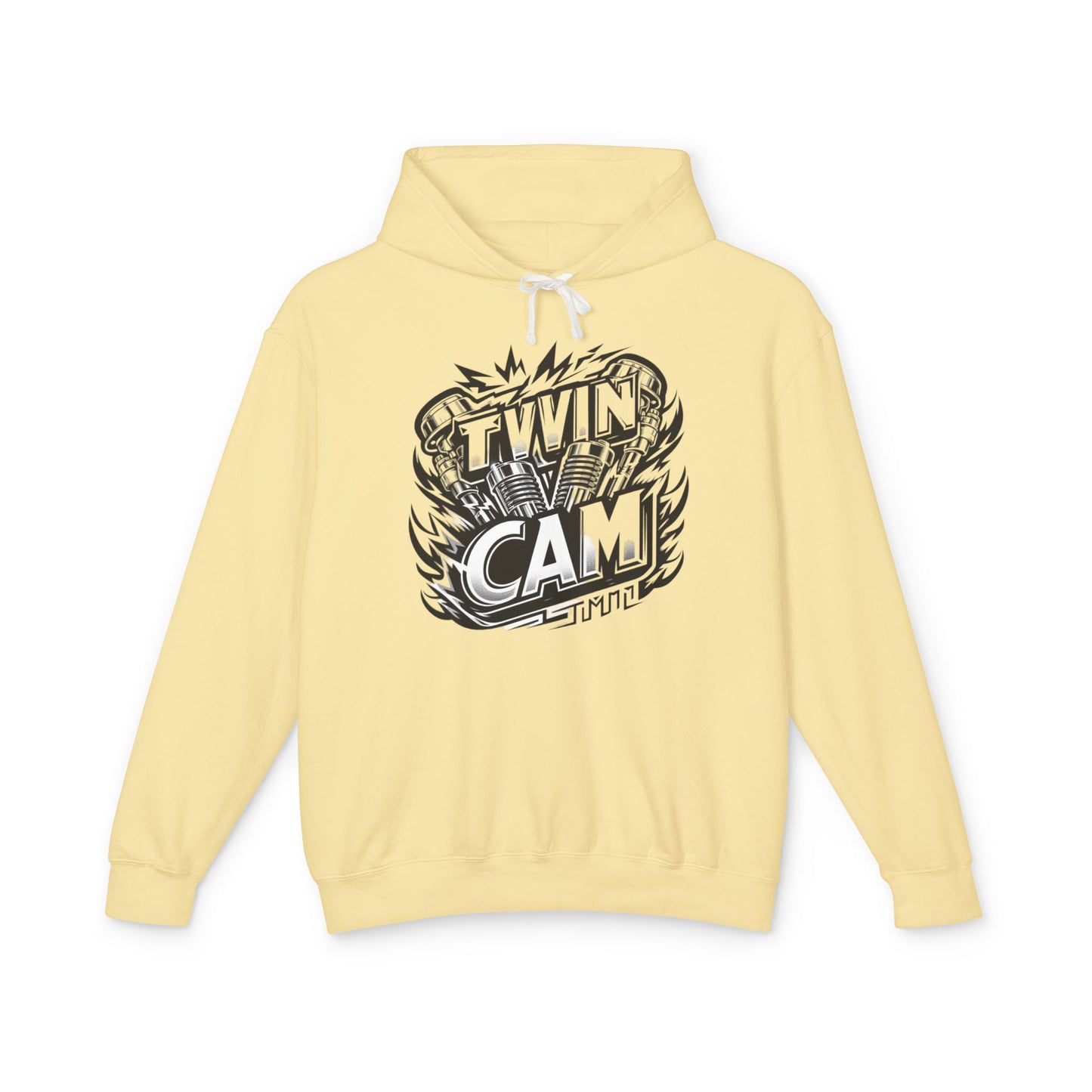 Twin Cam Motor Lightweight Hoodie - Cotton