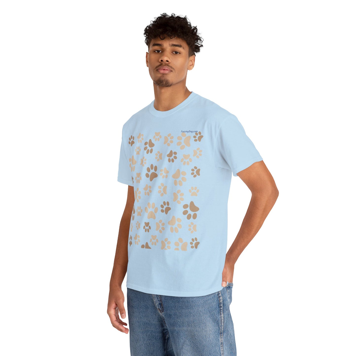 Dog Paws Unisex Heavy Cotton Tee