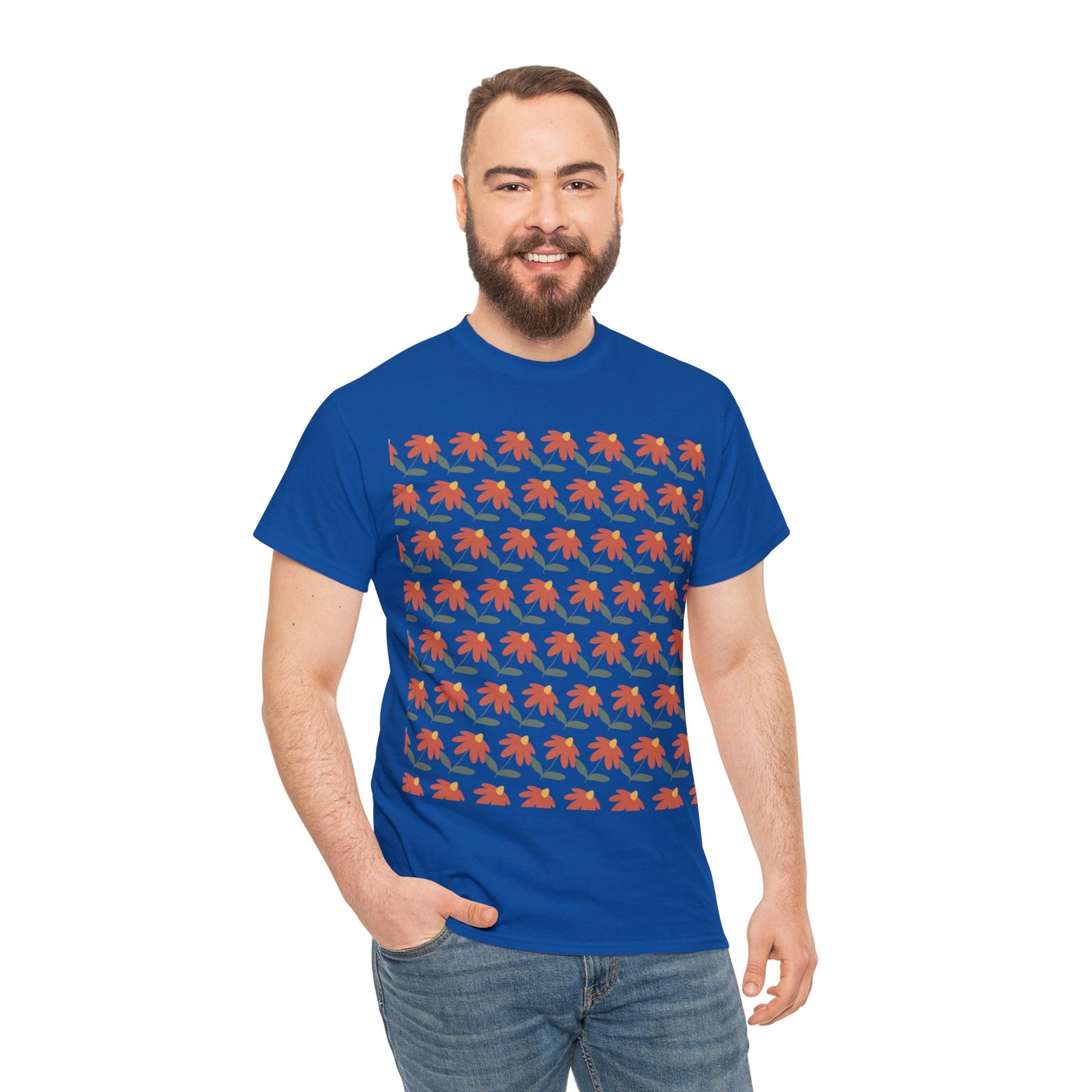 Flower Unisex Heavy Cotton Tee