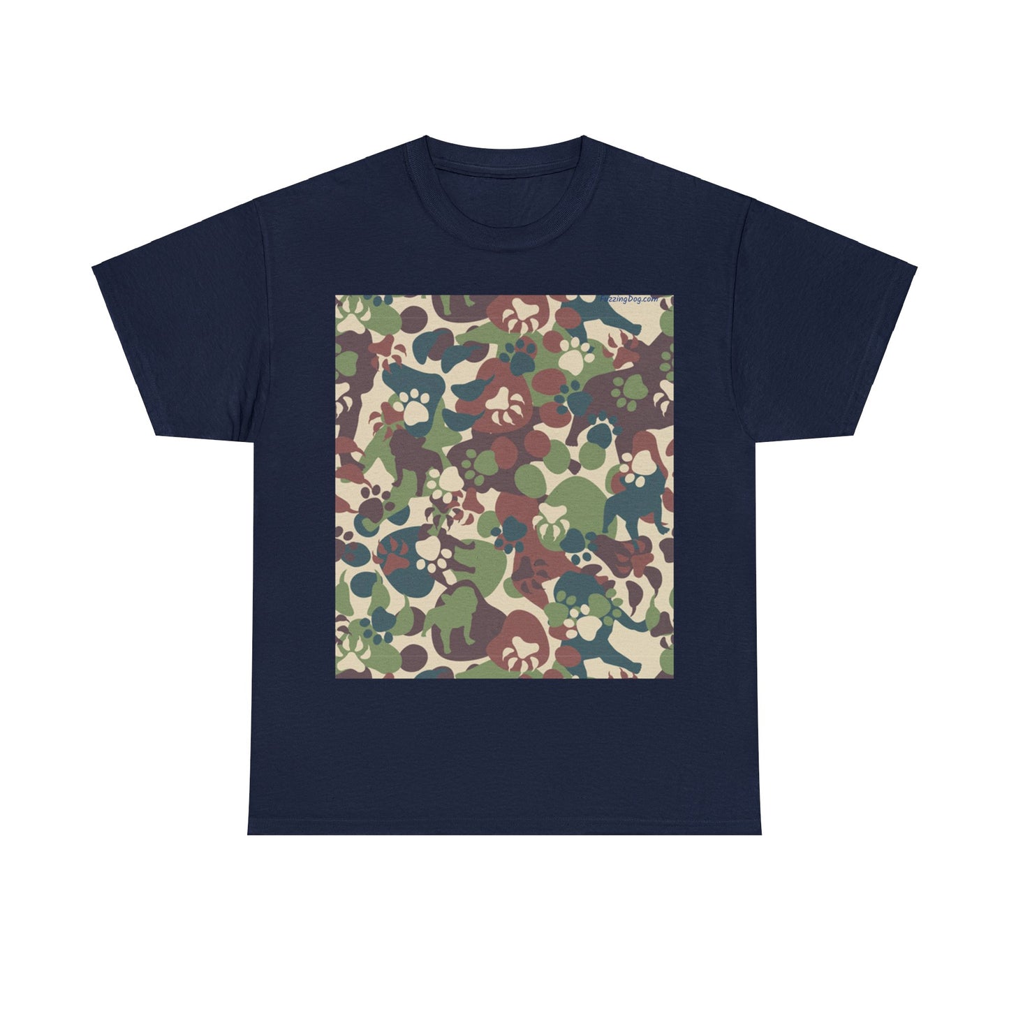 Dog Camo Unisex Heavy Cotton Tee