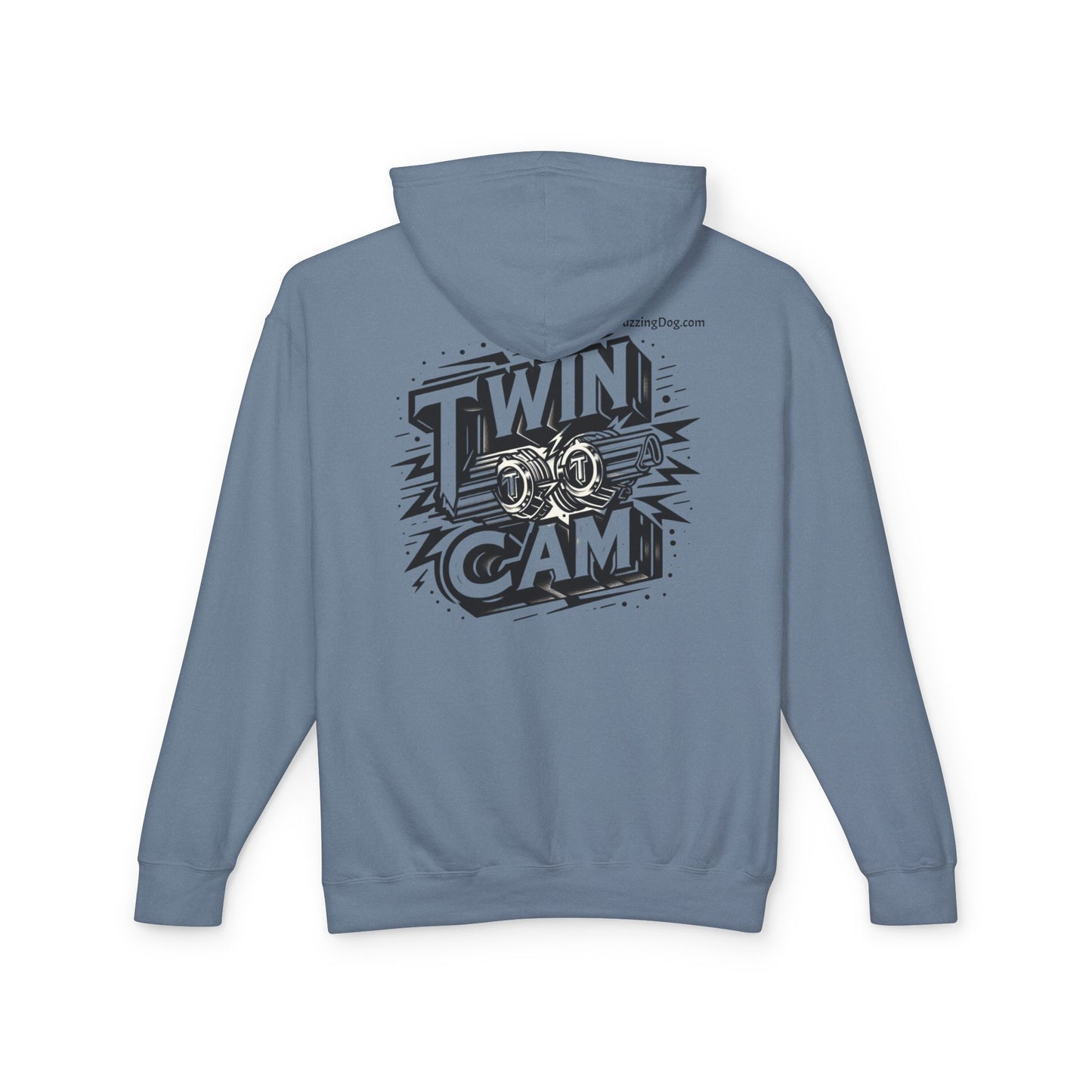 Twin Cam Motor Lightweight Hoodie - Cotton