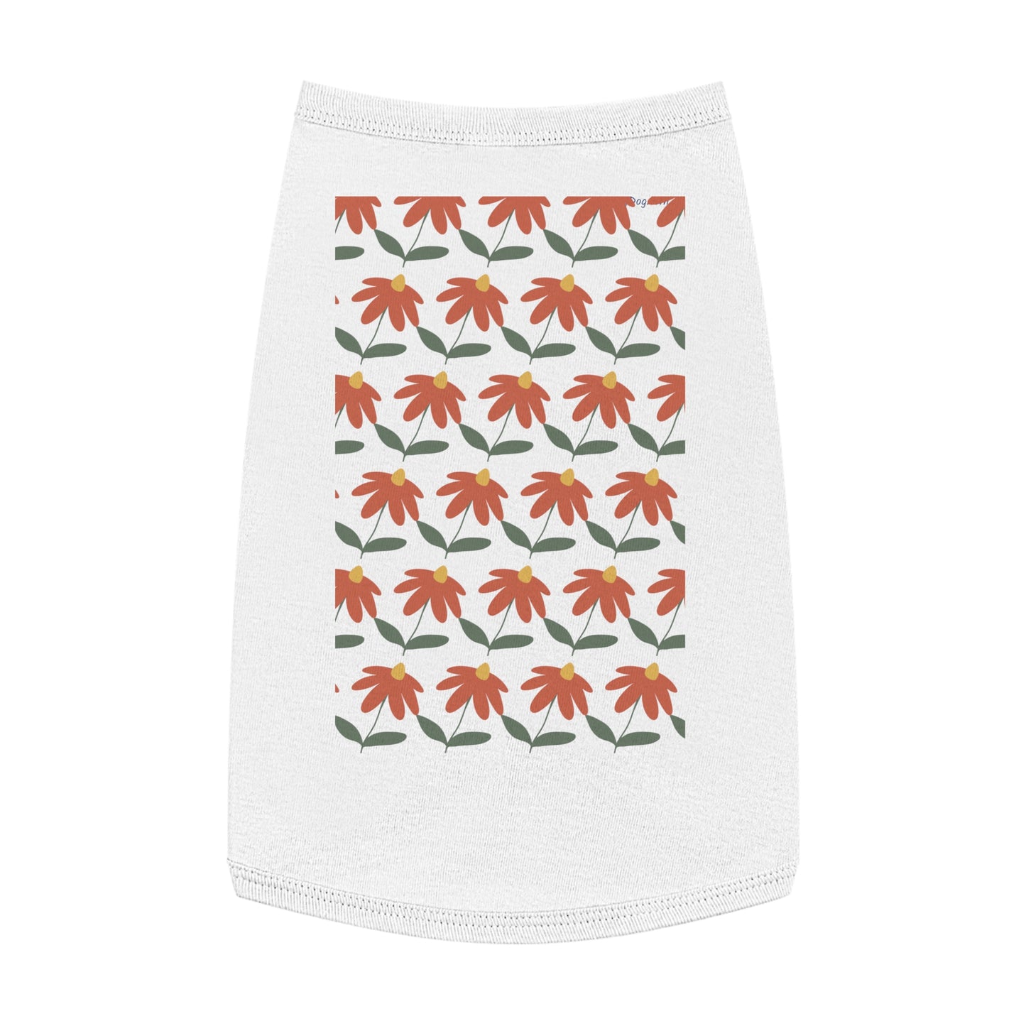 Flower Pet Tank Top.