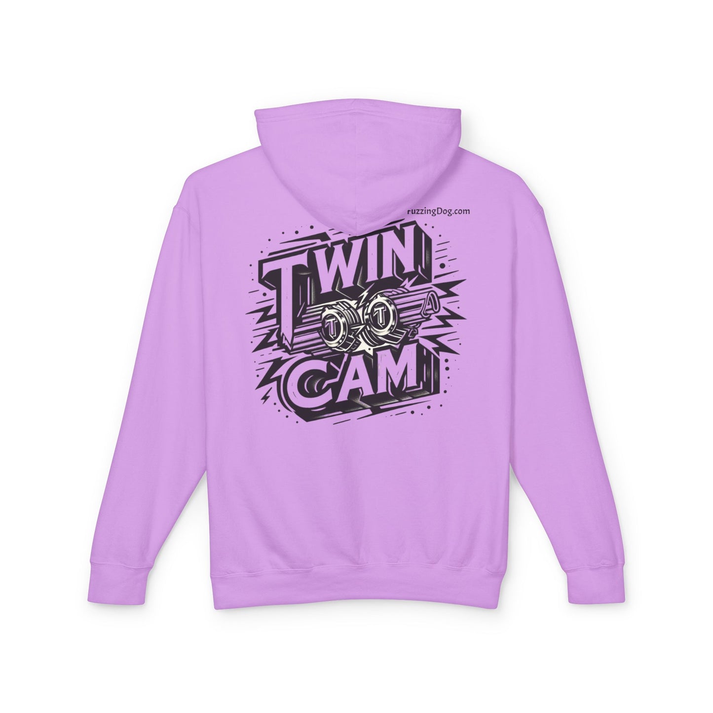 Twin Cam Motor Lightweight Hoodie - Cotton