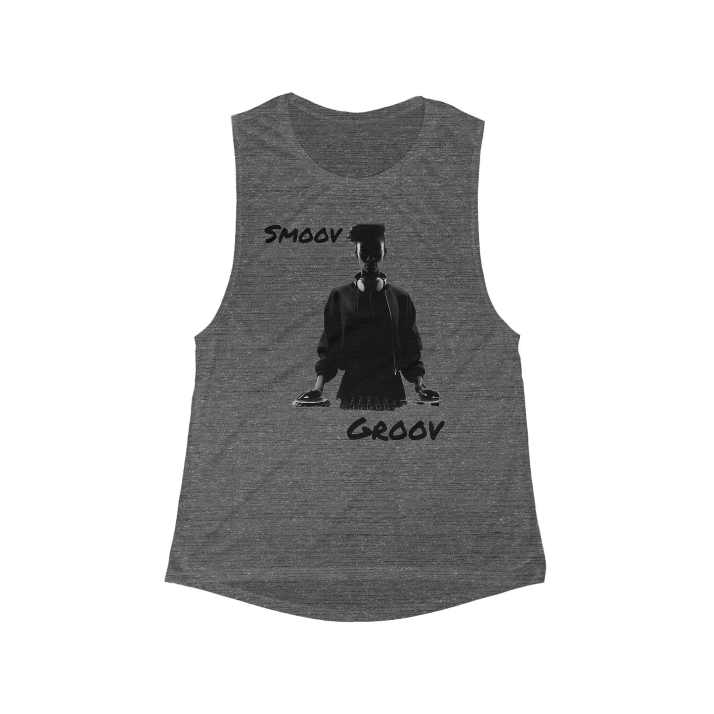 Smoov Women's Flowy Scoop Muscle Tank