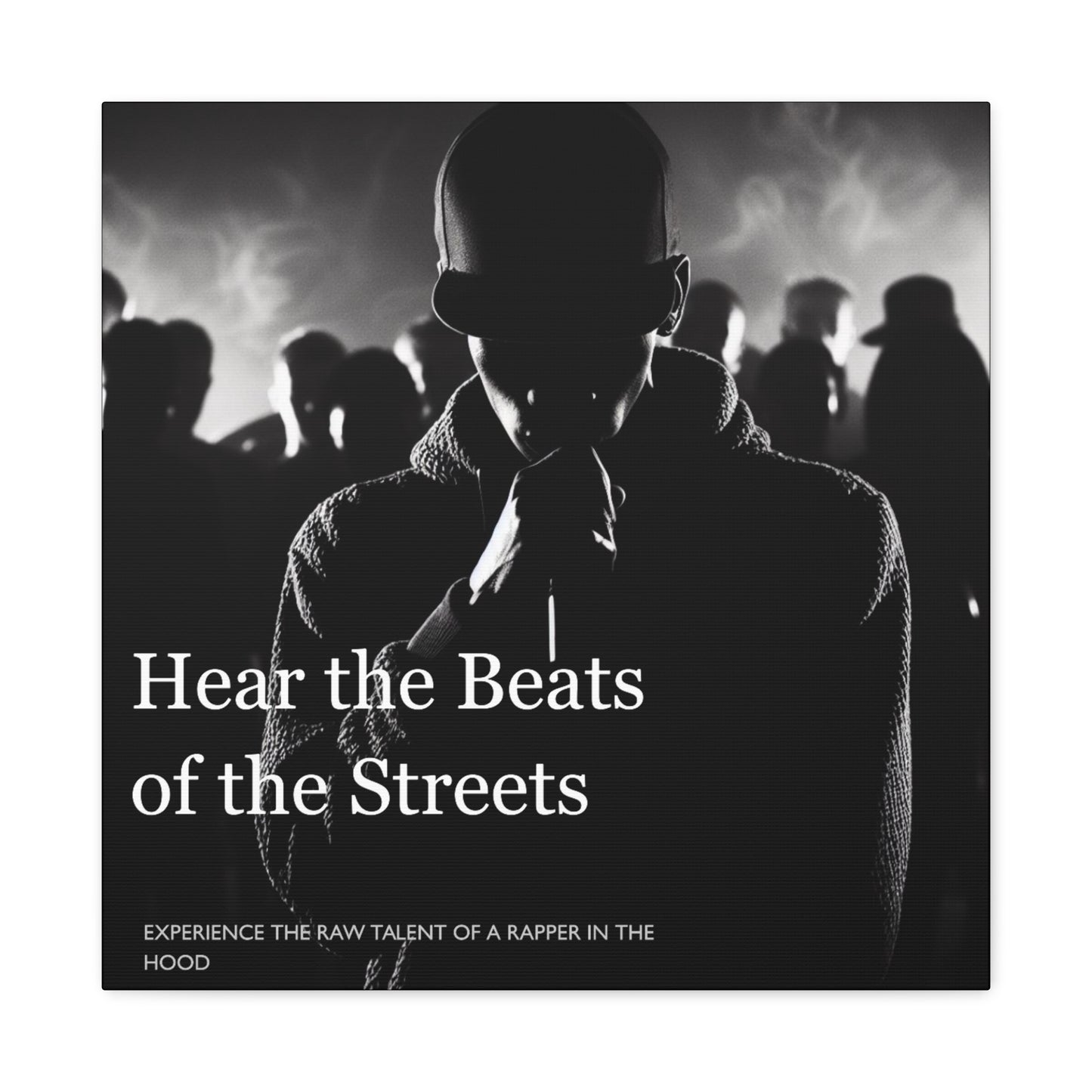 Smoov Street rapper Canvas Wall Art