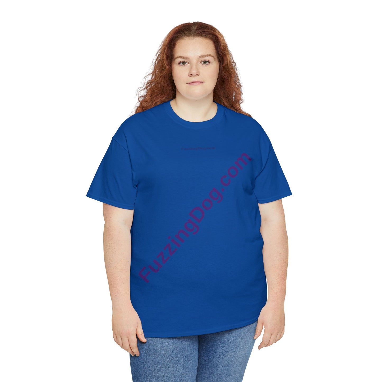Fuzzing Dog Unisex Heavy Cotton Tee