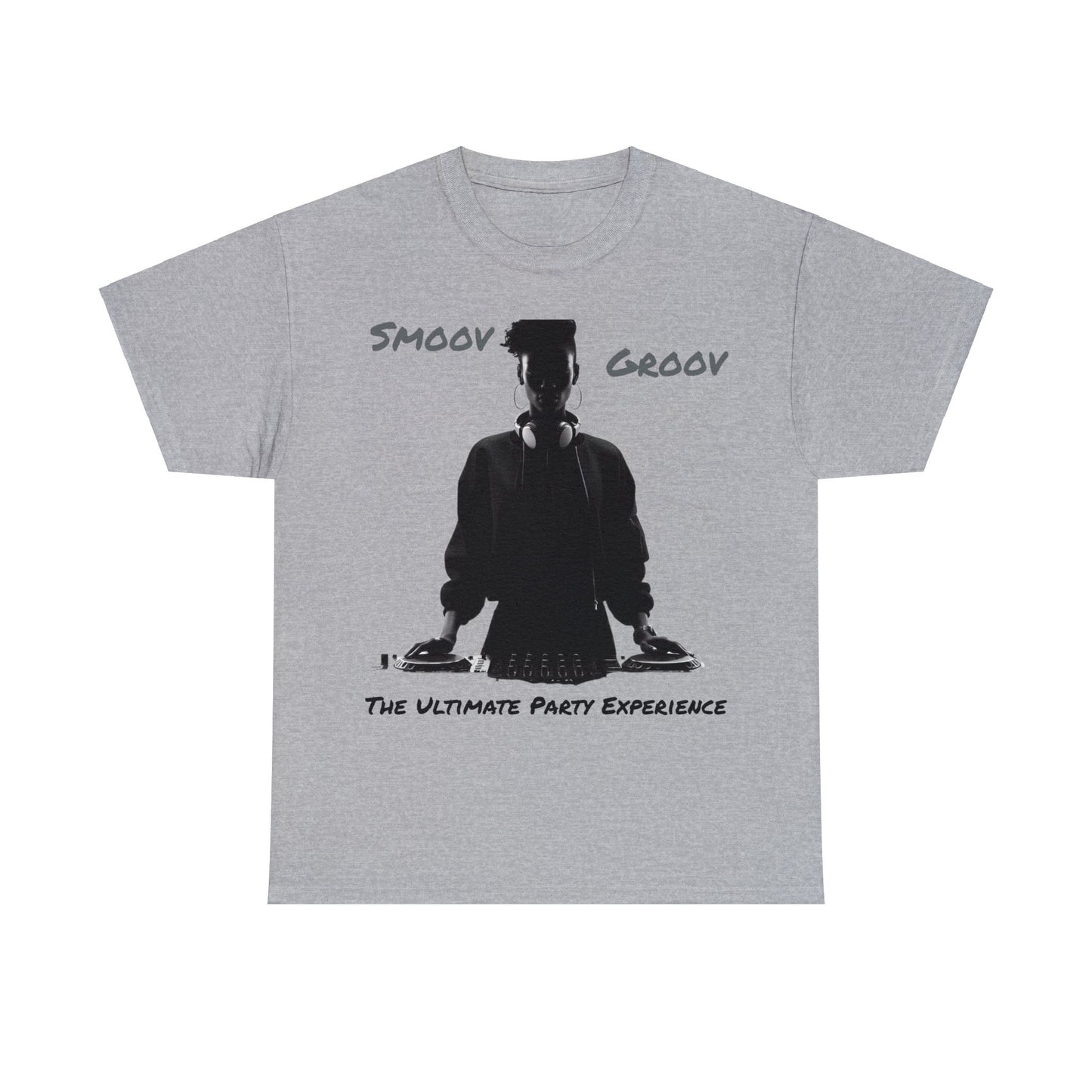 Smoov Groov Black Artist DJ Unisex Heavy Cotton T-Shirt