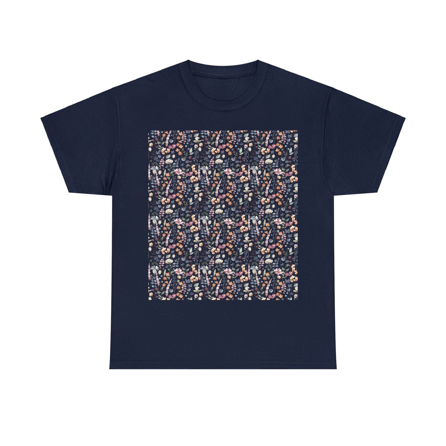 Flowers Unisex Heavy Cotton Tee