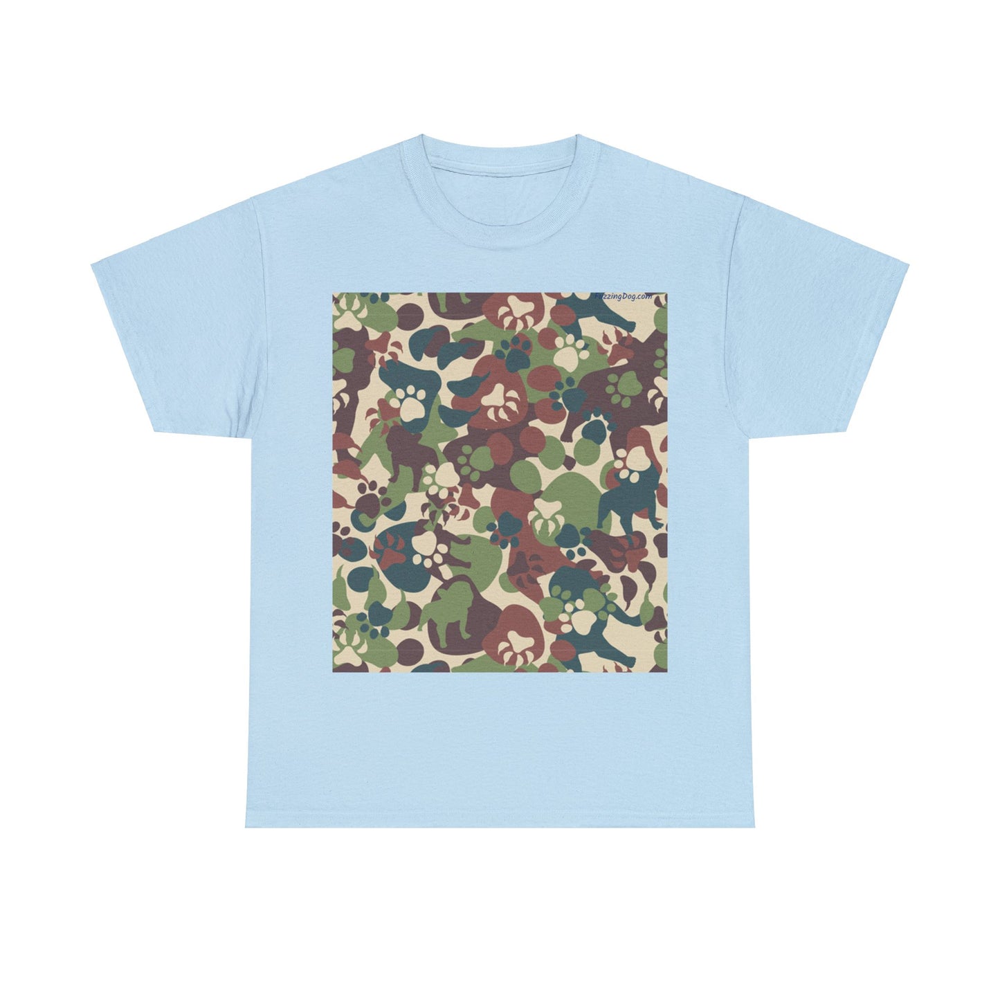 Dog Camo Unisex Heavy Cotton Tee