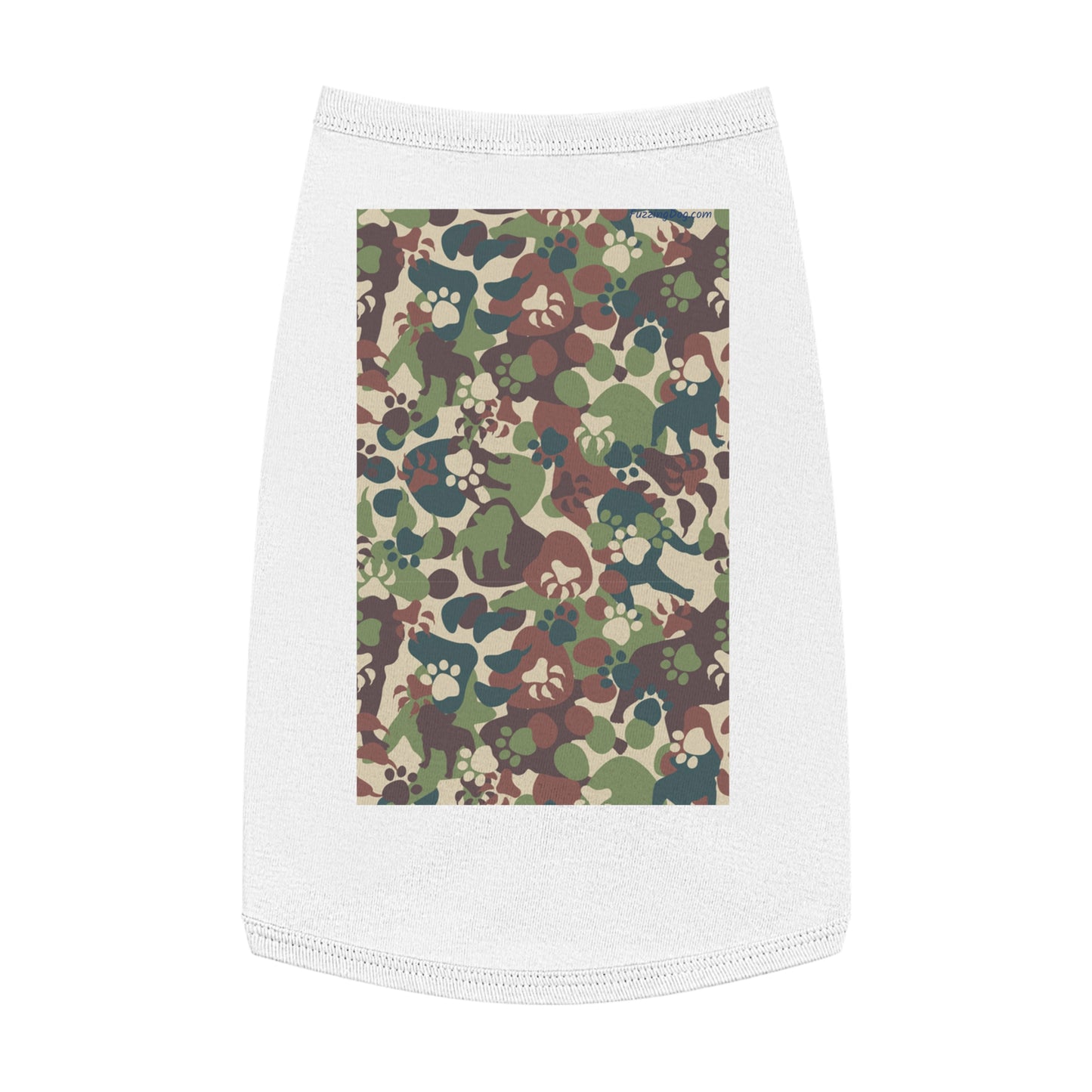 Camo Pet Tank Top.