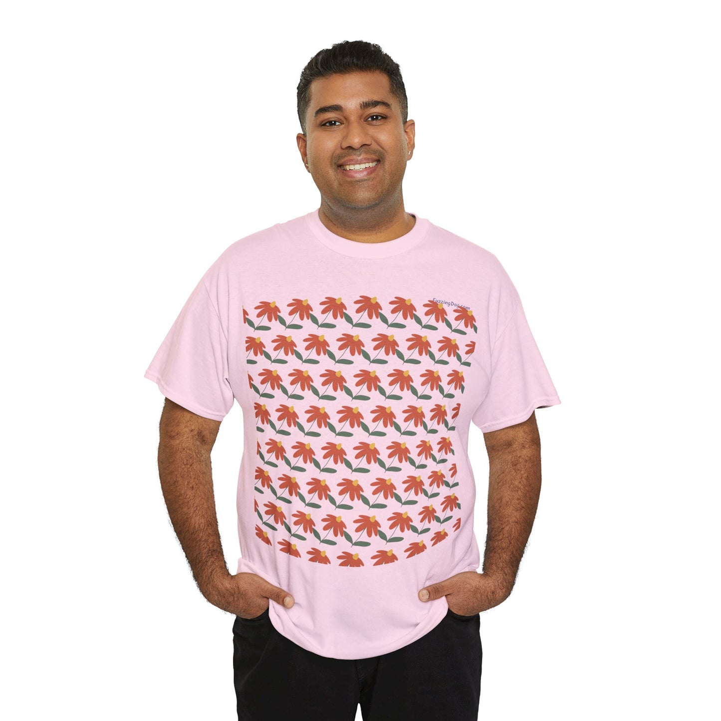 Flower Unisex Heavy Cotton Tee