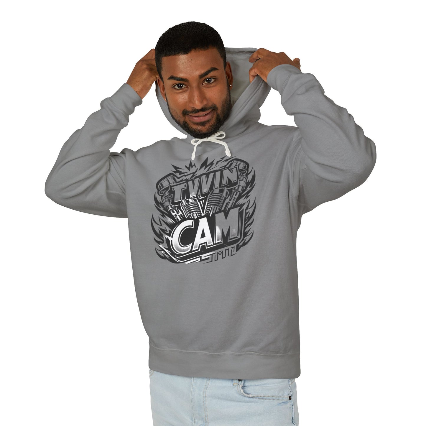 Twin Cam Motor Lightweight Hoodie - Cotton