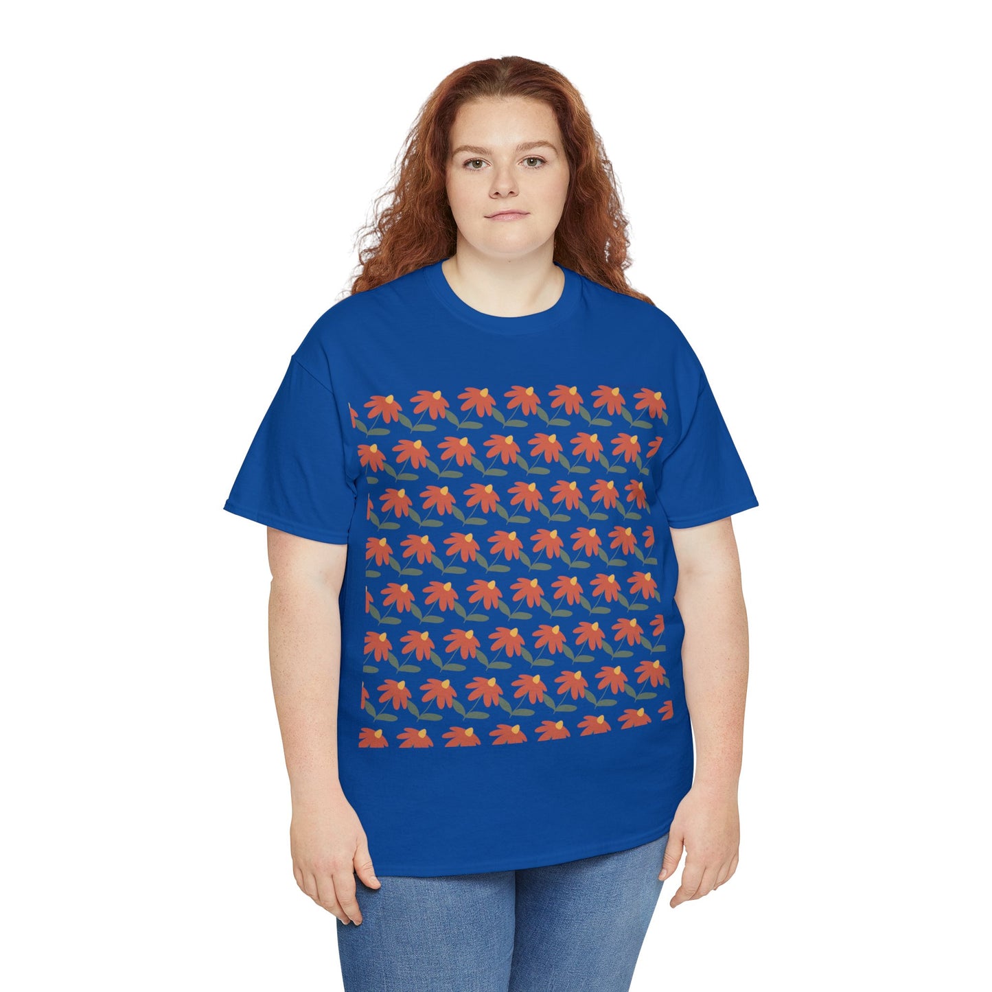 Flower Unisex Heavy Cotton Tee