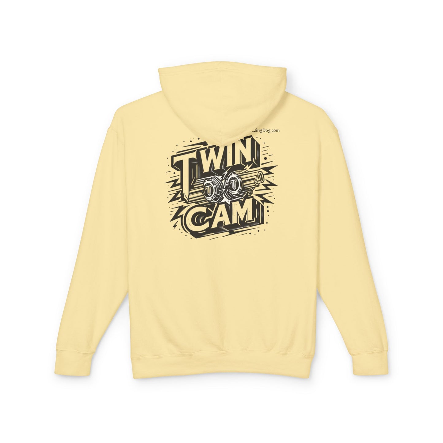 Twin Cam Motor Lightweight Hoodie - Cotton